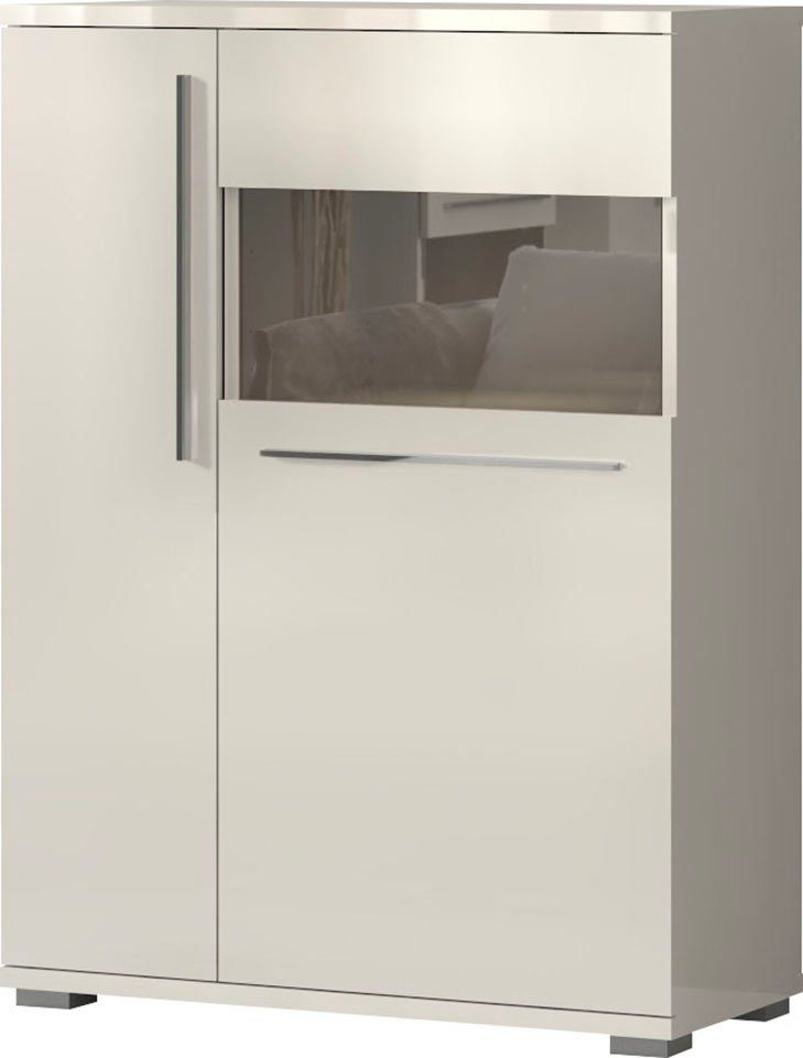 Places of Style Vitrinekast Piano UV-gecoat, soft close-functie