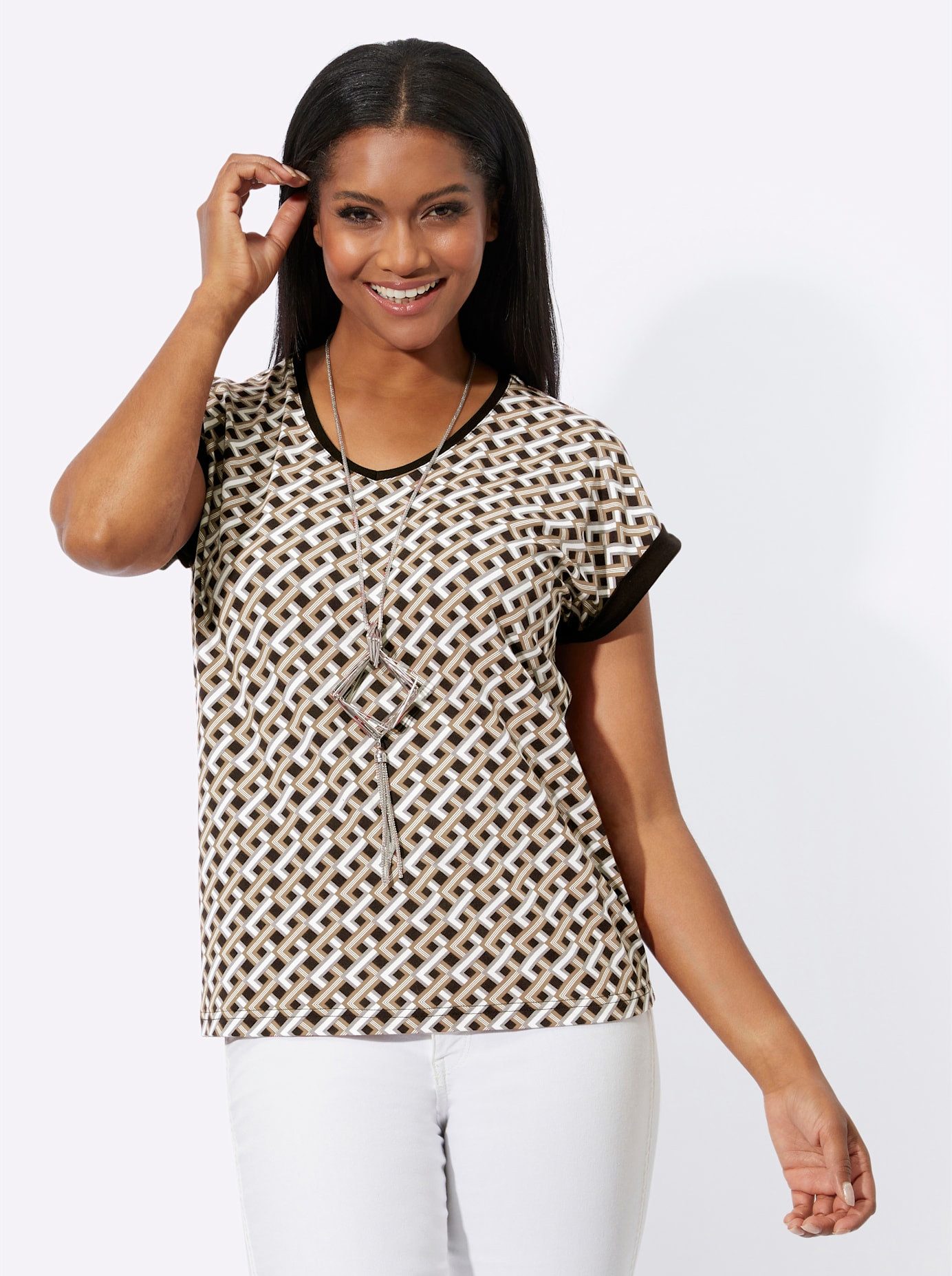 Classic Inspirationen Shirt met V-hals (1-delig)