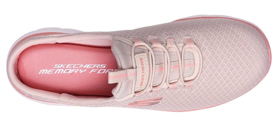 Skechers Sabots SUMMITS SWIFT STEP zomerschoen slippers instapschoen in vegan uitvoering