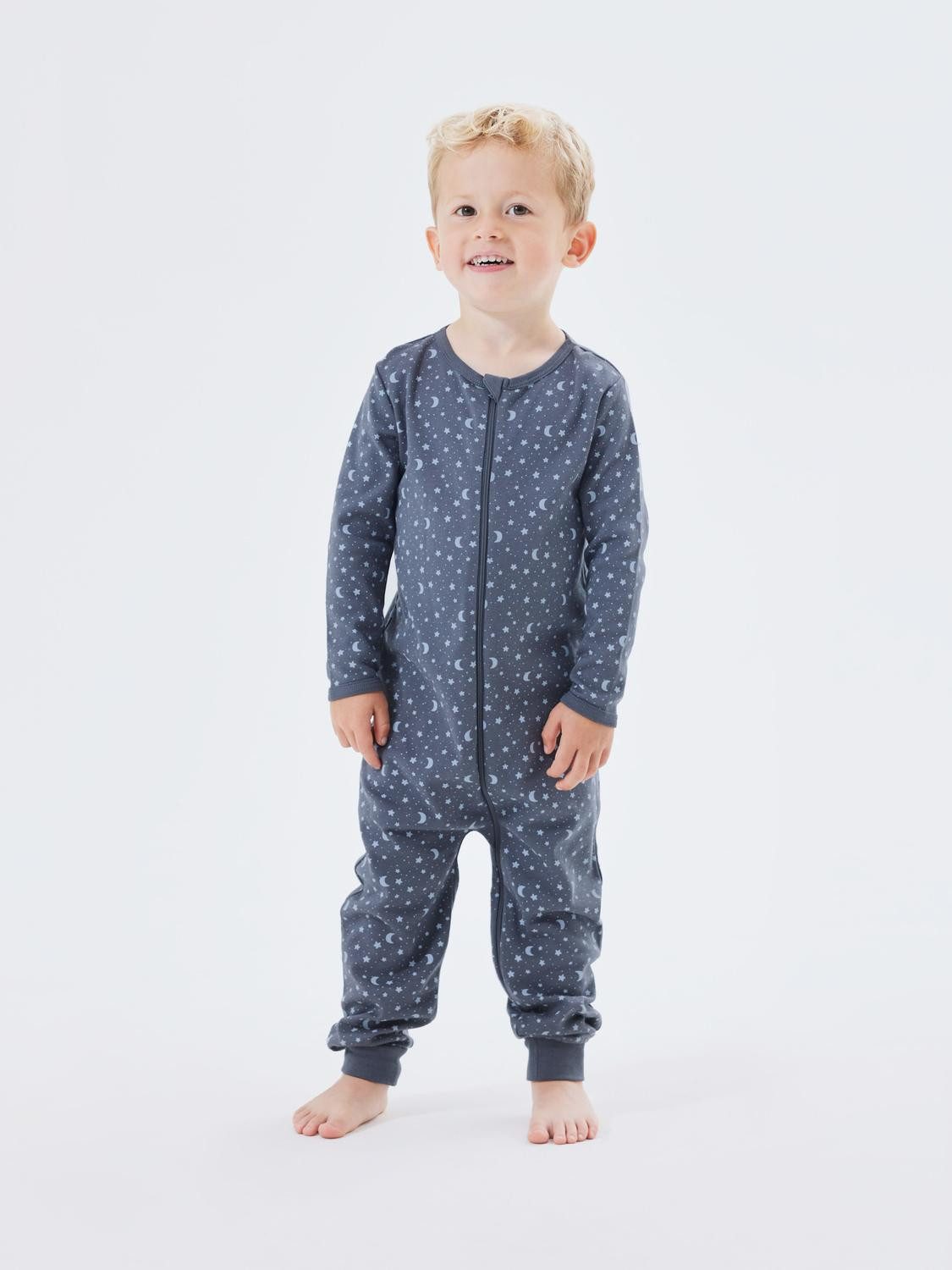 Name It Pyjama NBMNIGHTSUIT ZIP TURBULENCE NIGHT NOOS