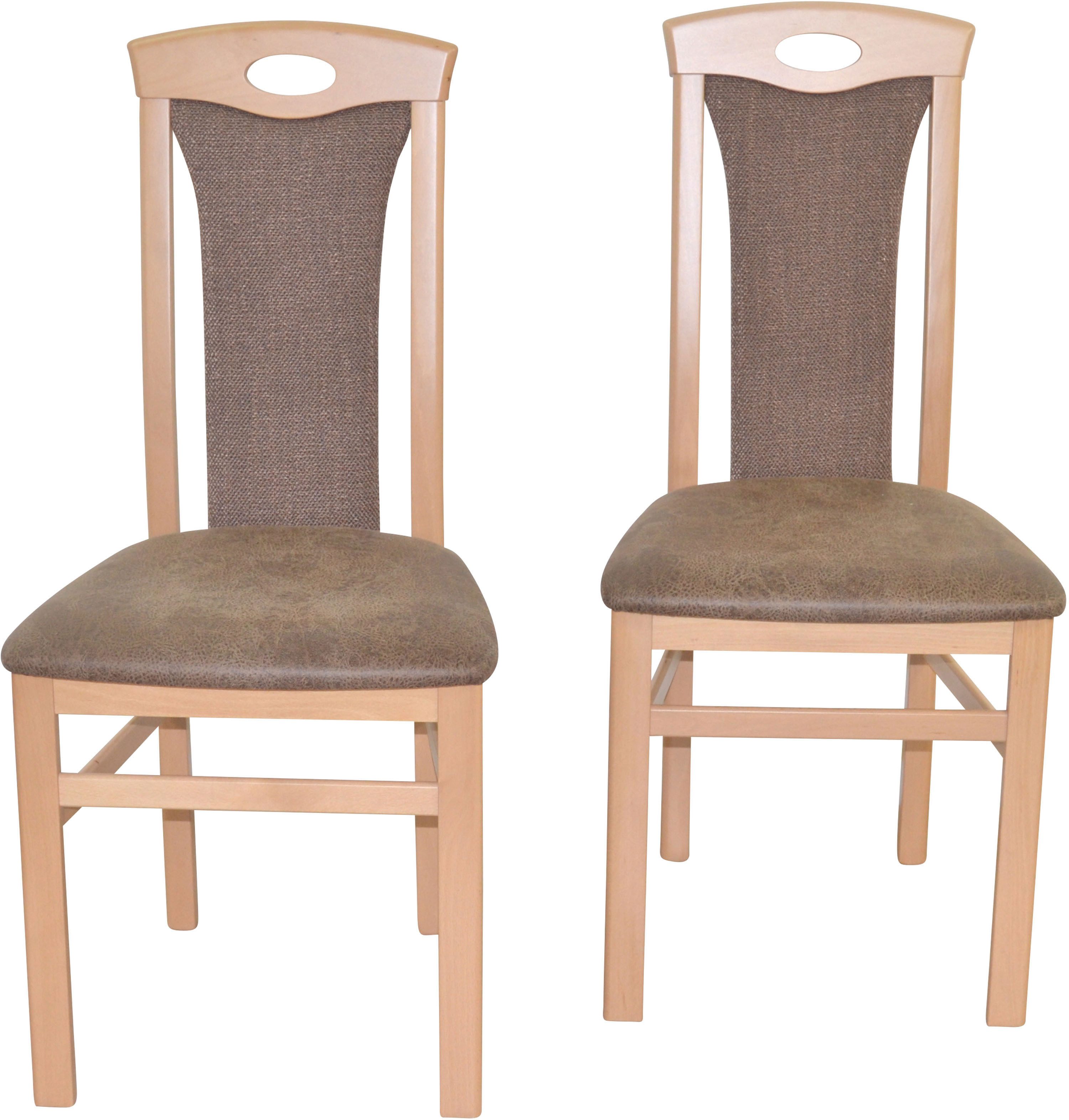 HOFMANN LIVING AND MORE Stoel met 4 poten (set, 2 stuks)