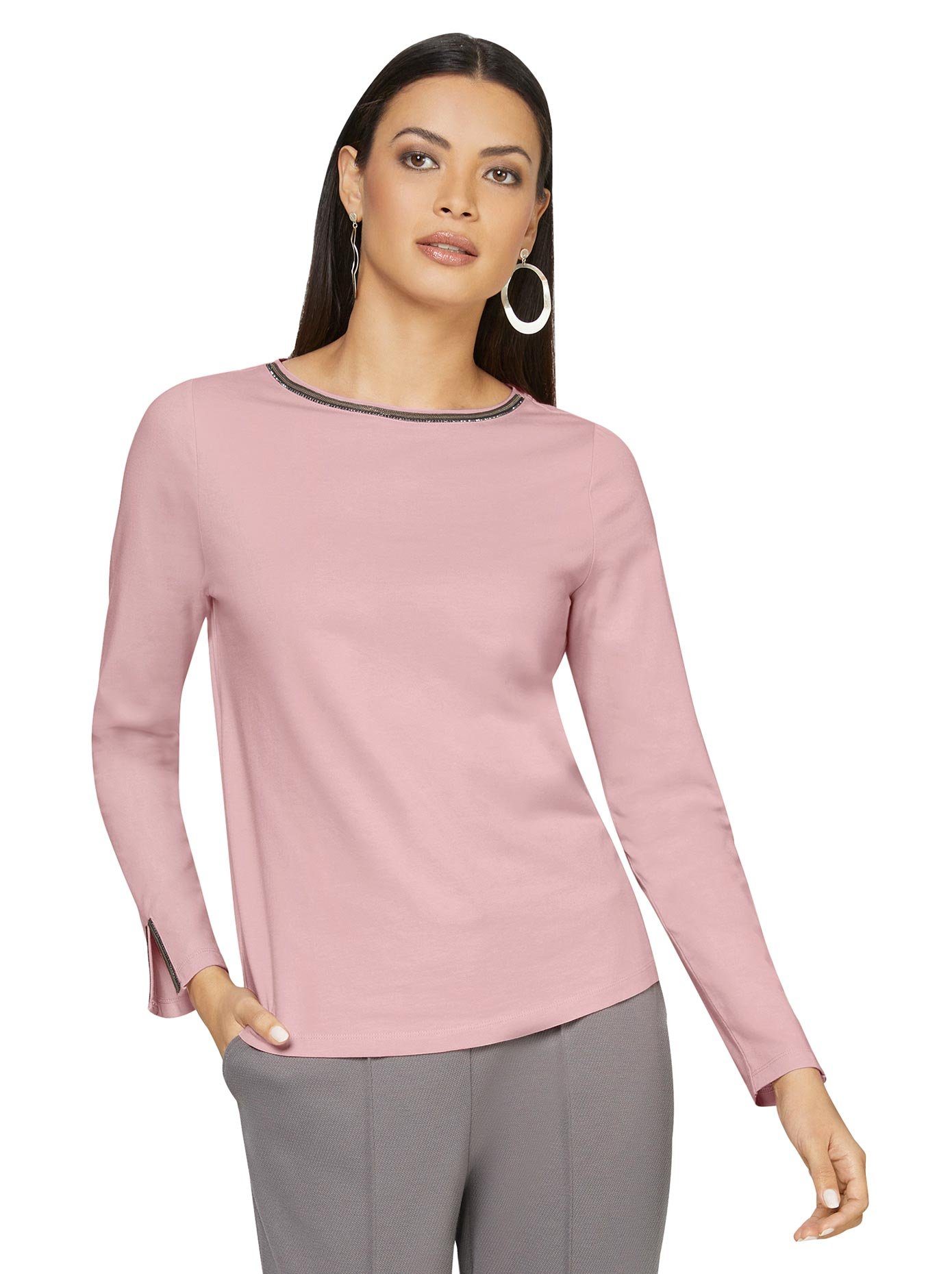 Creation L Shirt met lange mouwen Shirt (1-delig)