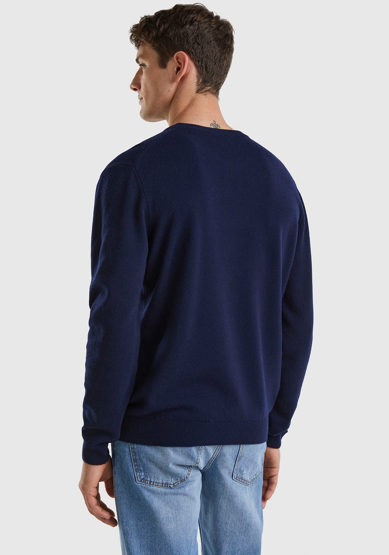 United Colors of Benetton Trui met ronde hals in cleane look