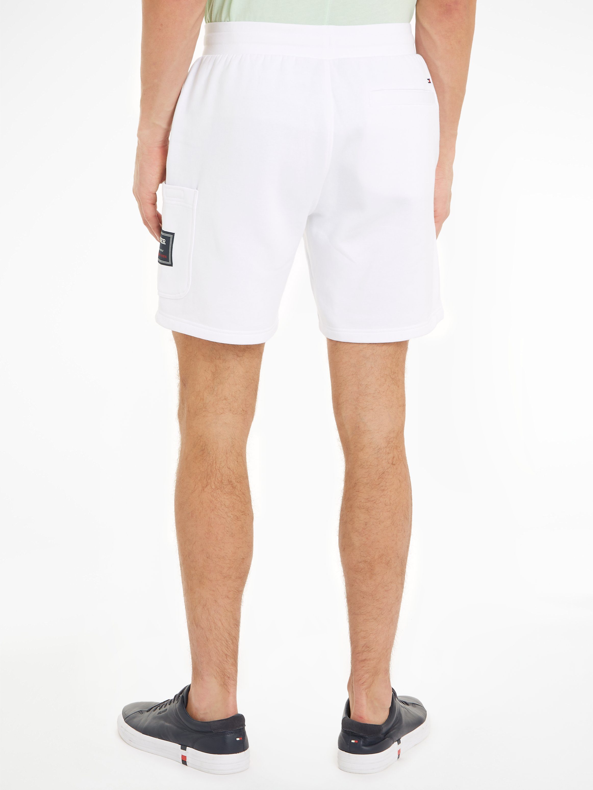 Tommy Hilfiger Sweatshort FLAG LOGO BADGE SWEATSHORTS