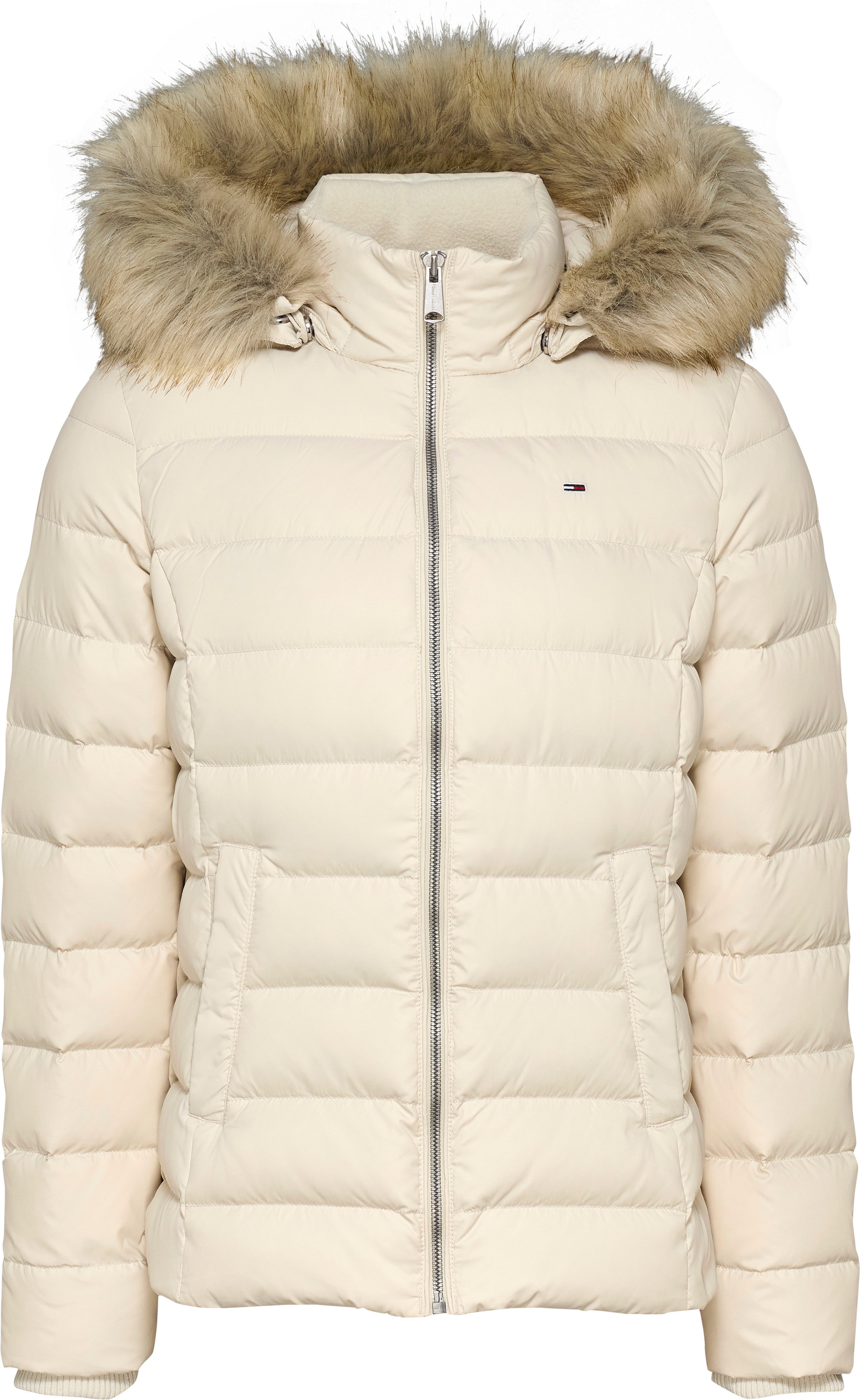 TOMMY JEANS Gewatteerde jas TJW BASIC HOODED DOWN JACKET EXT