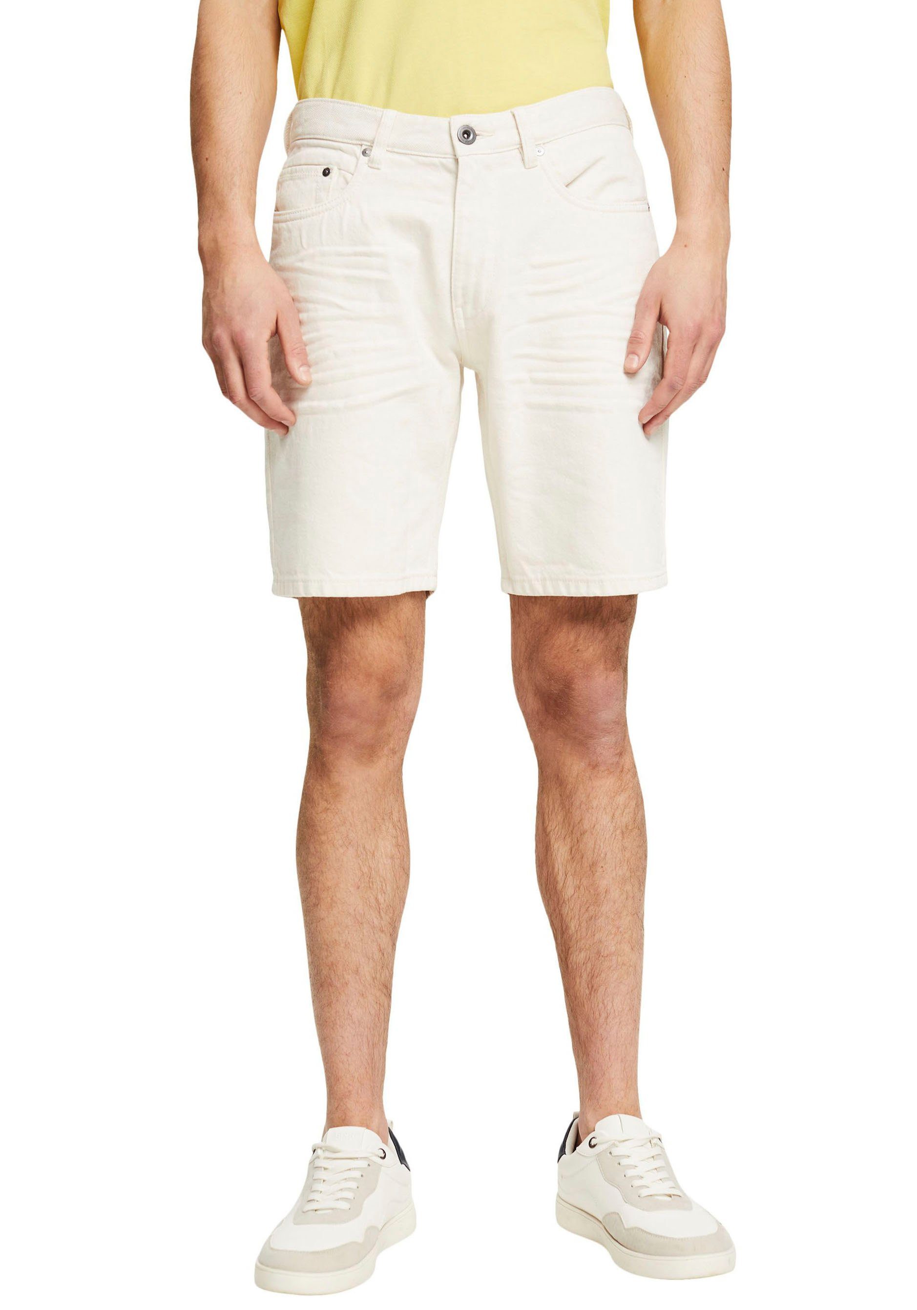 Esprit Collection Synthetisch Slim Fit Vrijetijdsoverhemd Met Kentkraag in het Blauw voor heren Heren Kleding voor voor Shorts voor Chinoshorts en nette shorts 
