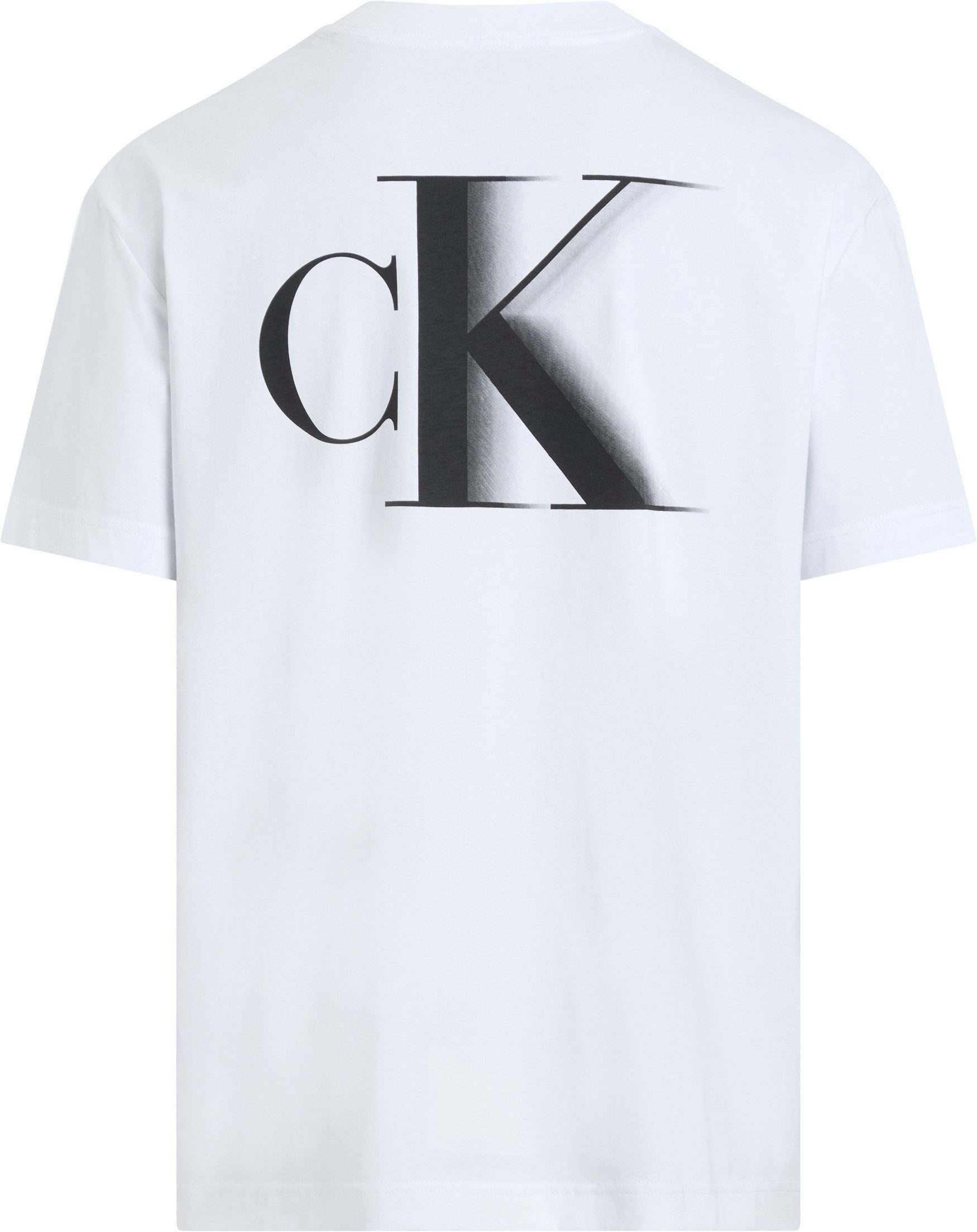 Calvin Klein T-shirt BOLD CK TEE met groot logo op de rug