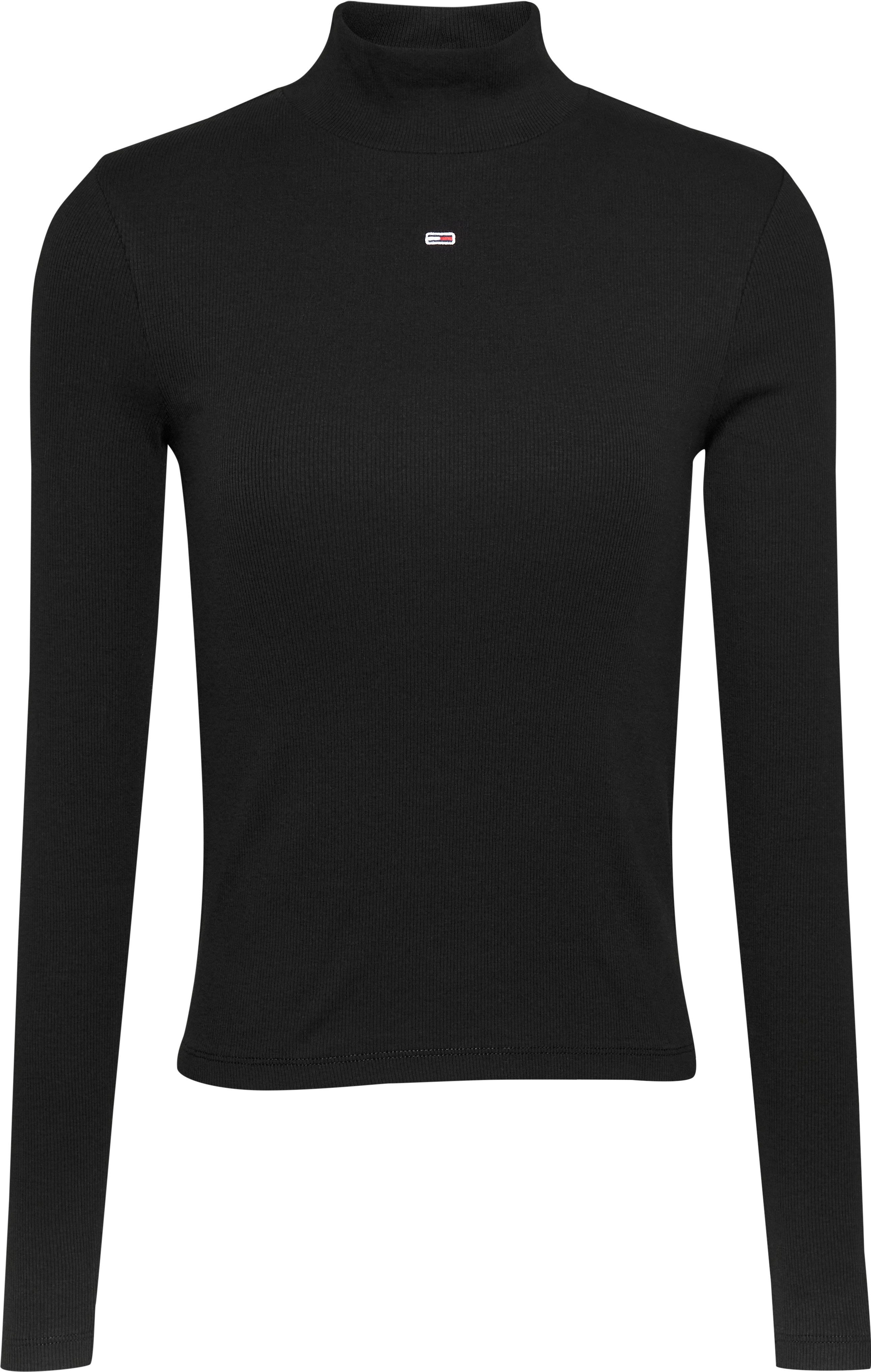 TOMMY JEANS Shirt met lange mouwen TJW ESSENTIAL MOCK NECK