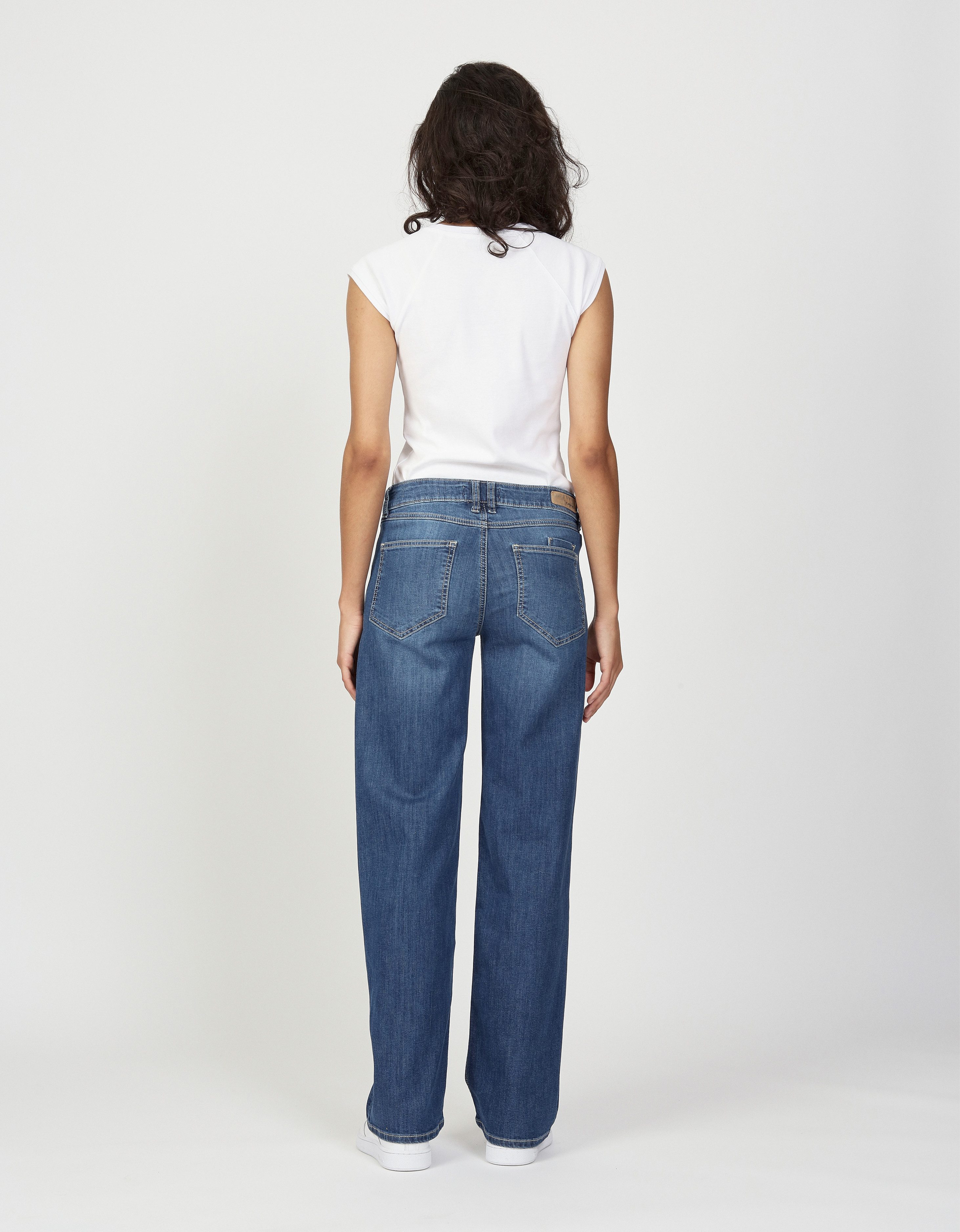 GANG Straight jeans 94RIVER met extra kleine achterzak