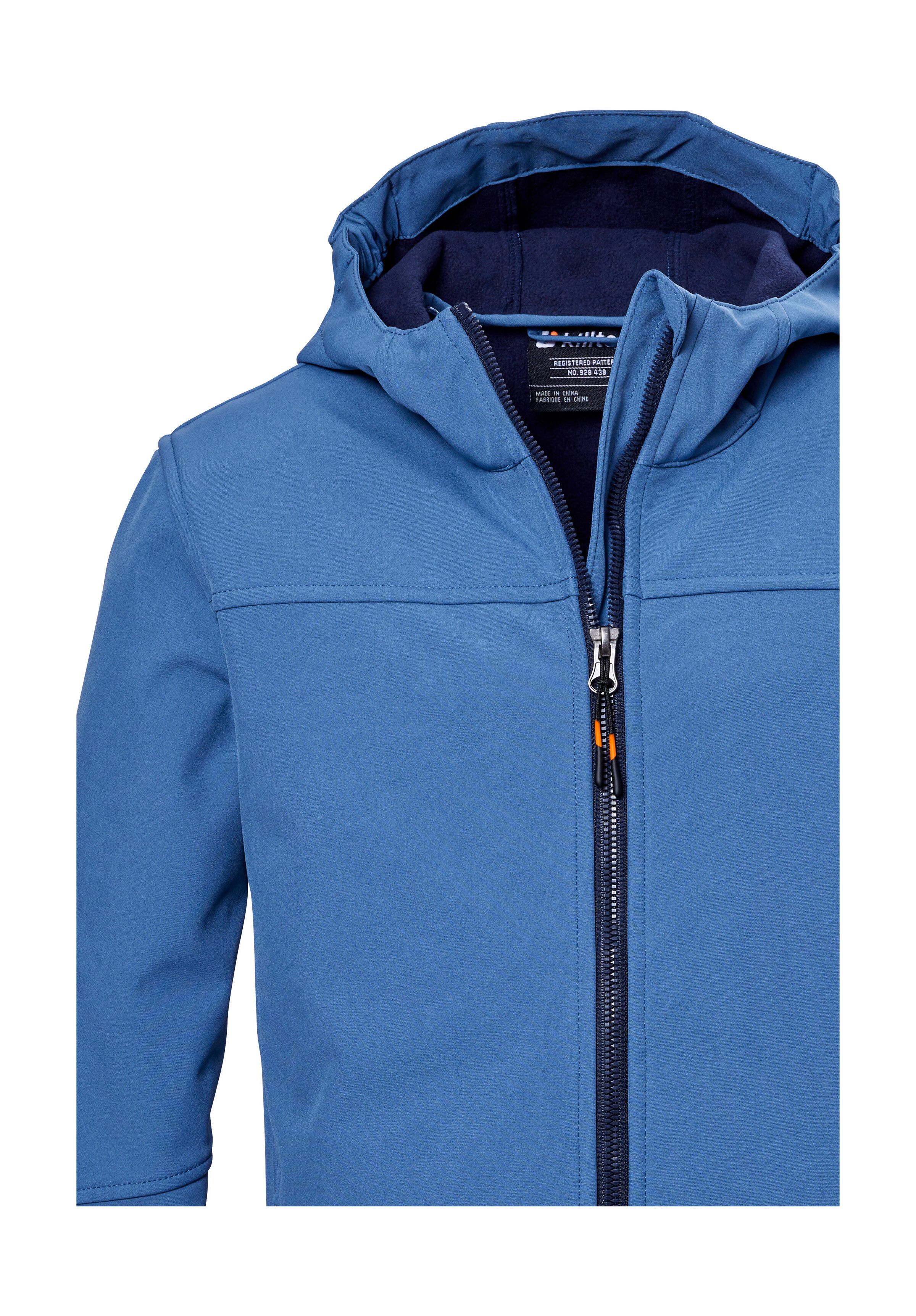 Killtec Softshell-jack KOS 143 BYS SFTSHLL JCKT Wind- en waterafstotende, ademende, PFAS-vrije kinderjas
