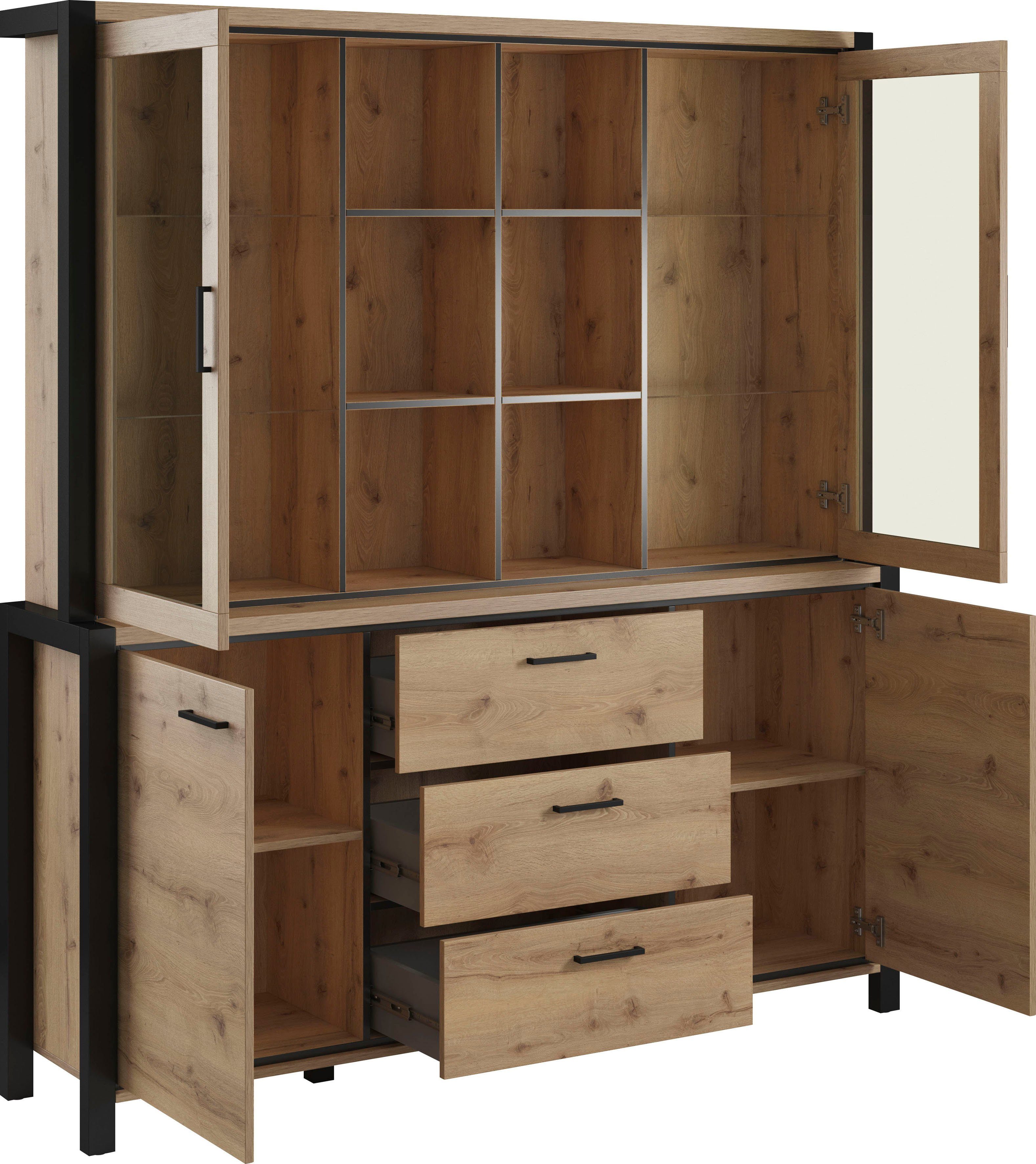 Home affaire Buffetkast Aktiv (bxdxh): 180x40,5x200 cm