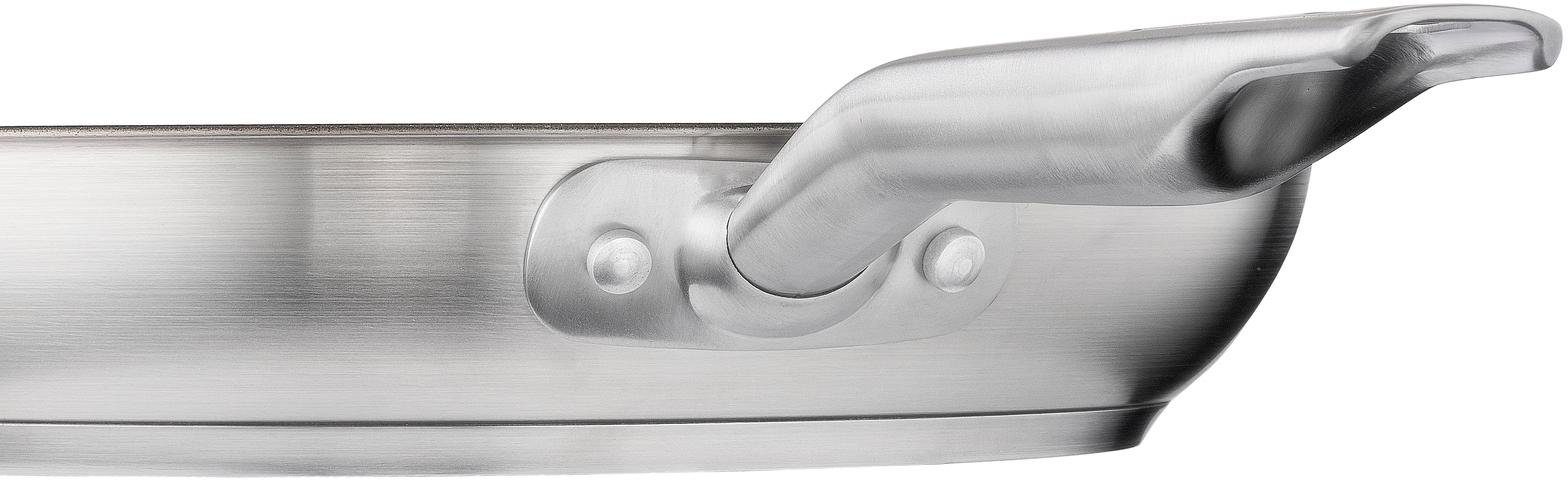 Tefal Koekenpan Virtuoso Roestvrij staal, anti-aanbak coating, thermo-spot, voor alle kookplaten, inductie (1-delig)