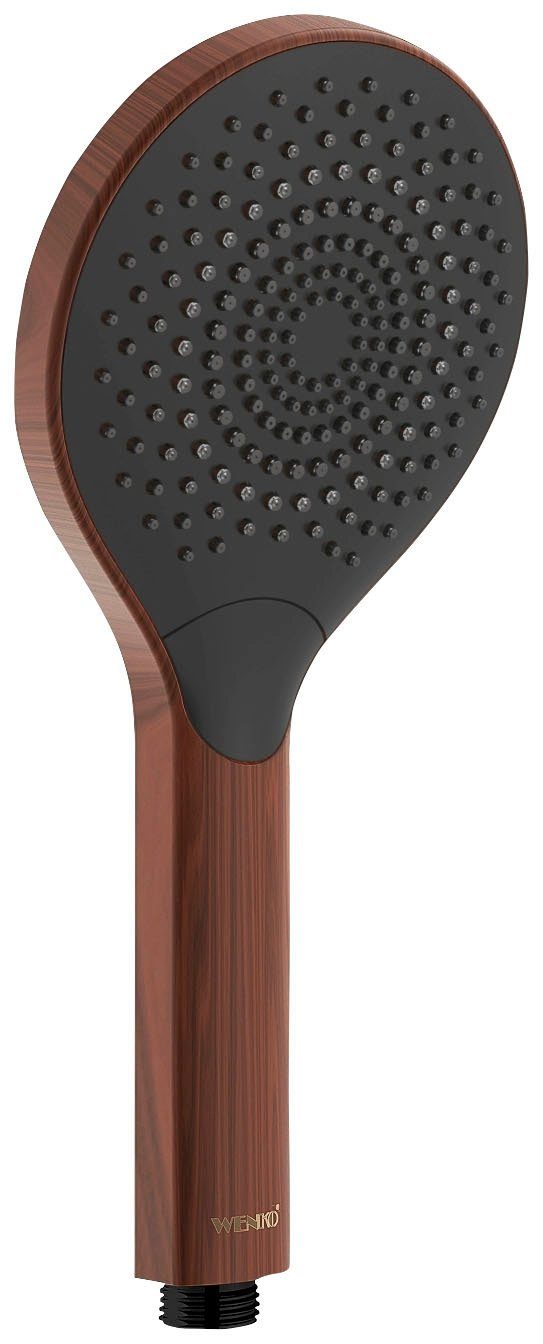 WENKO Handsproeier Watersaving Hout, Ø 12 cm (1-delig)