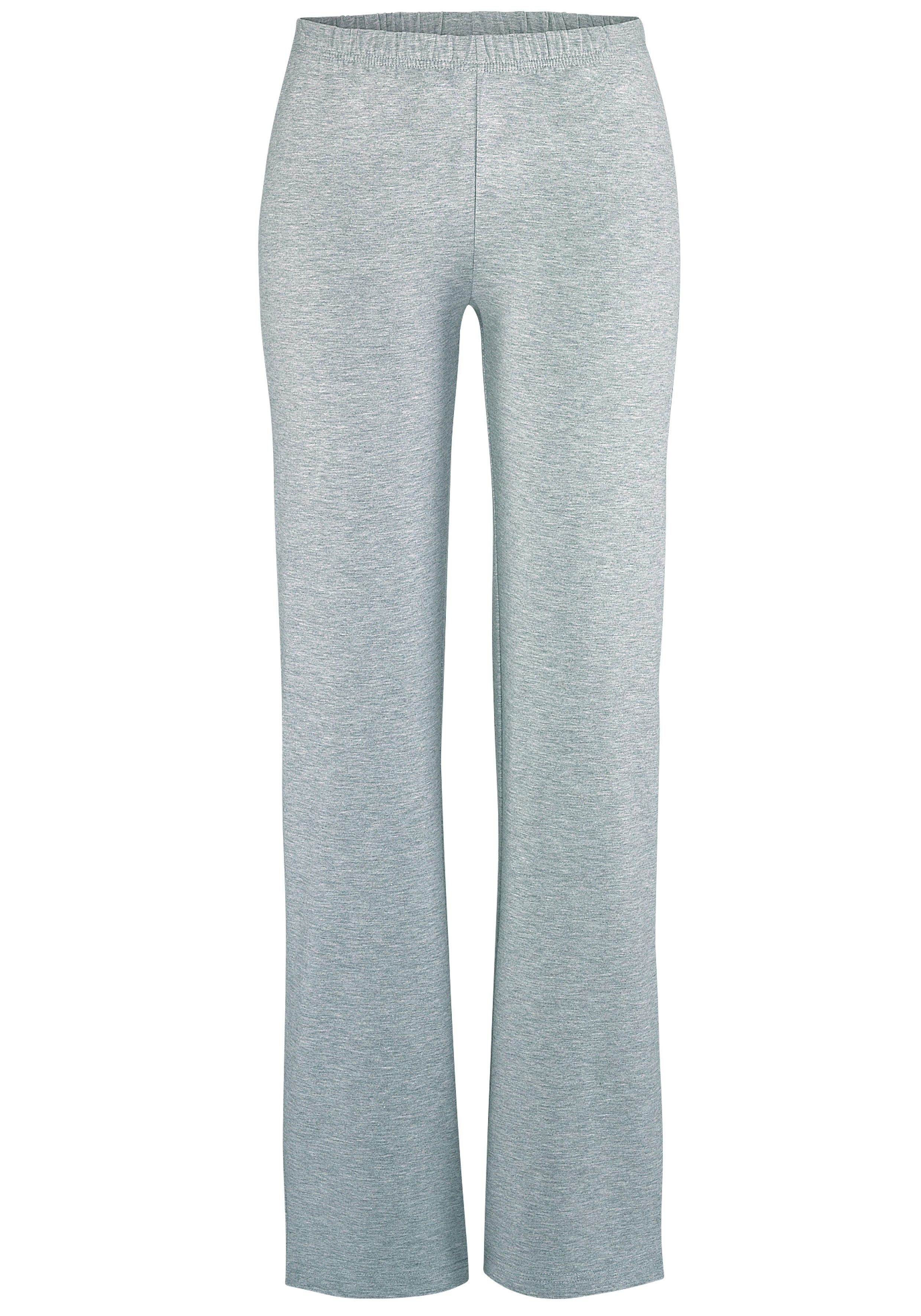 vivance active Jazzpants met licht uitlopende pijpen, loungewear (2-delig, Set van 2)