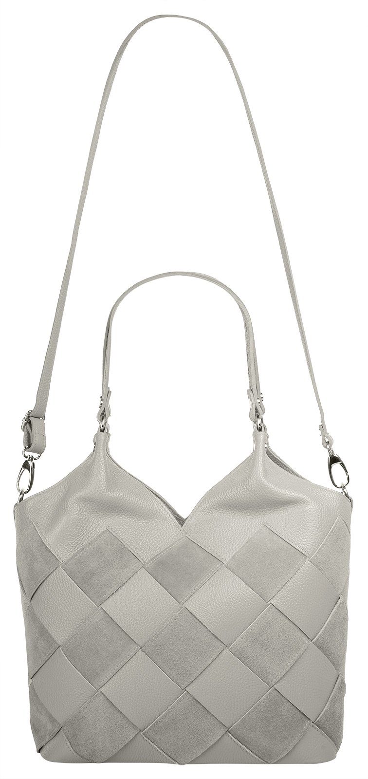 Samantha Look Shopper echt leer, made in italy