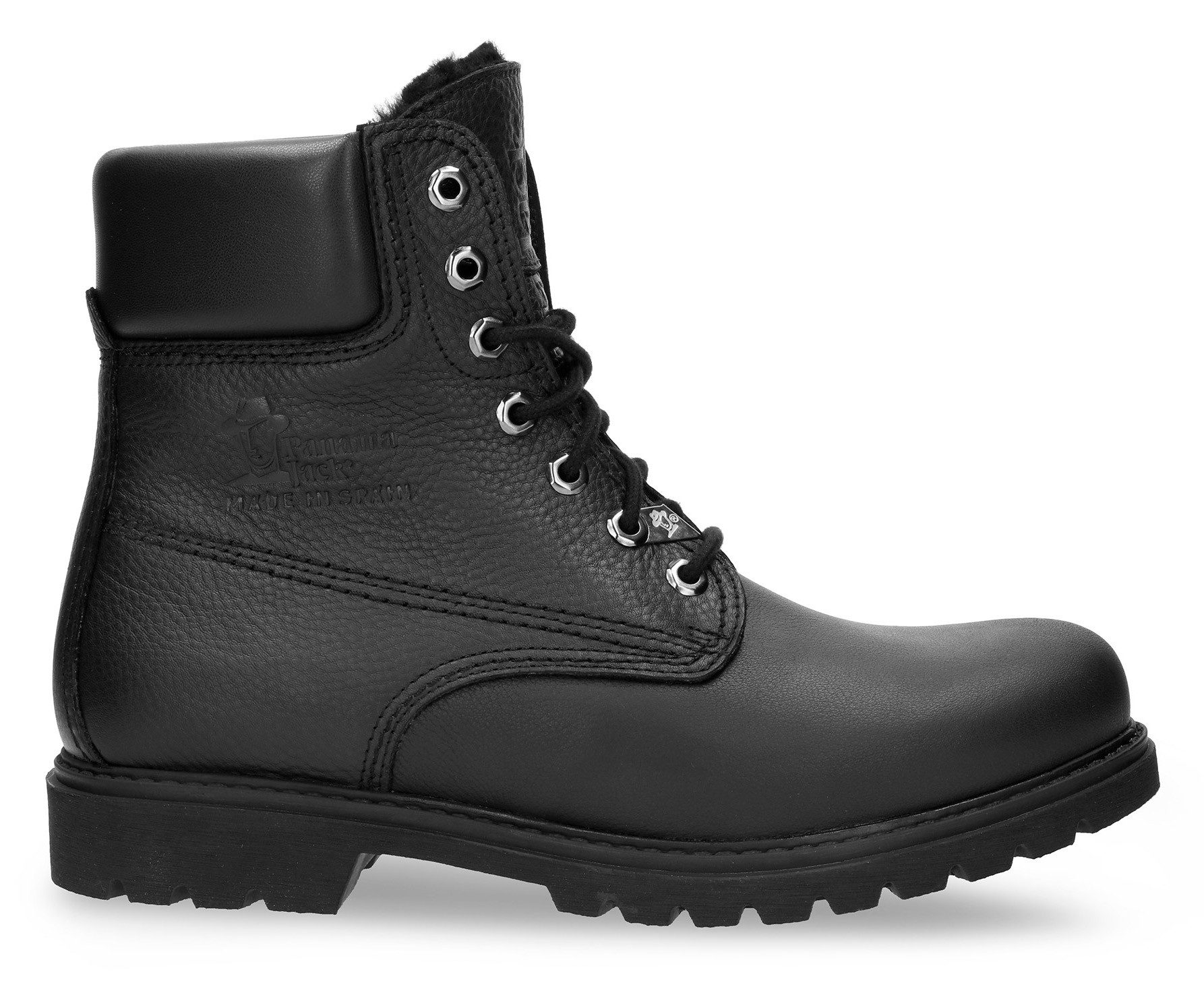 Panama Jack Winterlaarzen winter-enkellaars, veterschoenen, outdoorschoenen met decoratieve naden