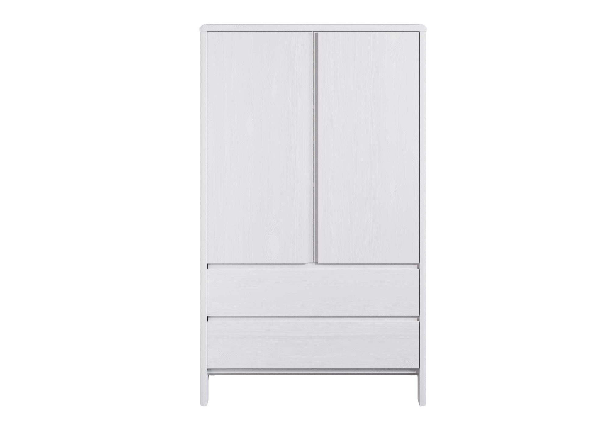 Home affaire Waskast Luven van massief grenen, hoogte 137 cm, met 2 laden en 2 deuren