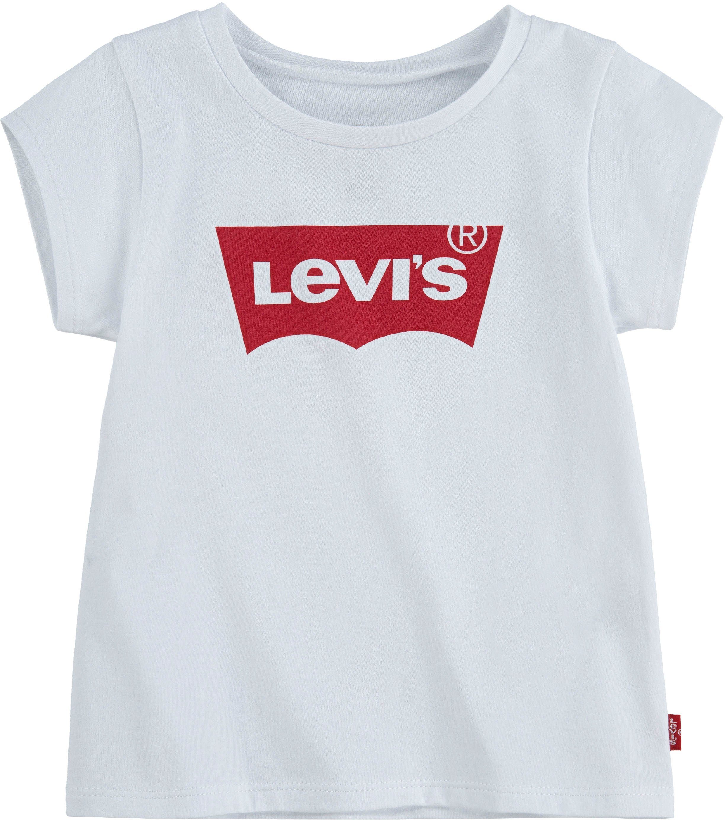 Levi's Kidswear T-shirt LVG BATWING TEE met levis®-print - voor baby meisjes