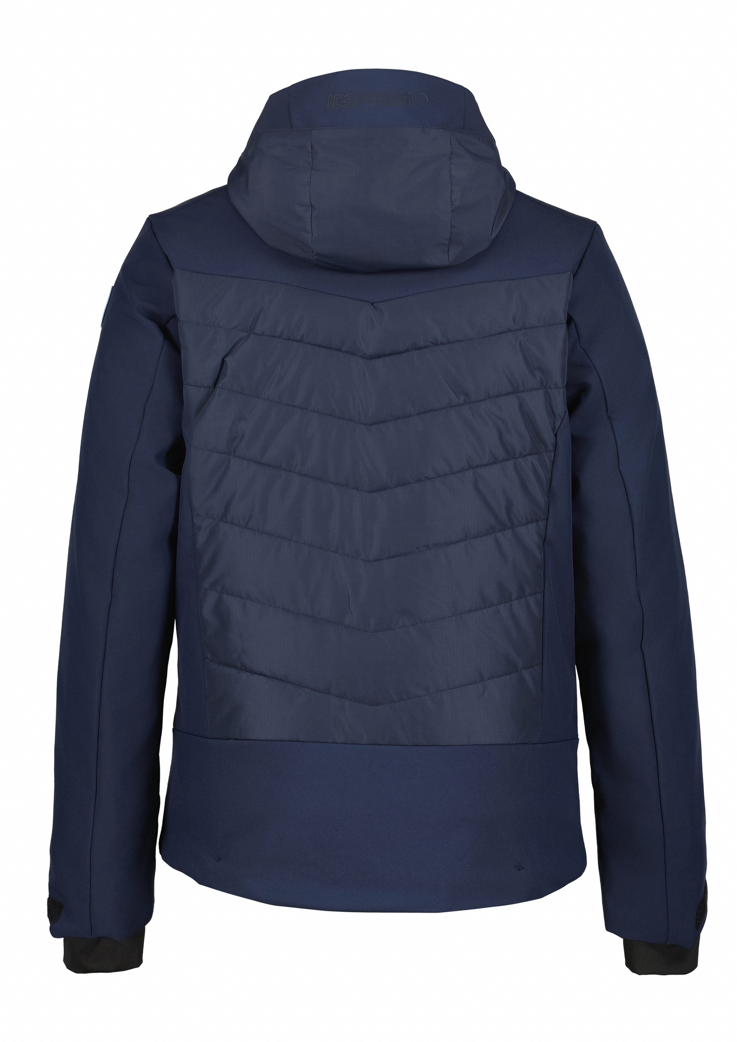 Icepeak Softshell-jack ICEPEAK FREMONT met subtiele logo-opdrukken en patch op de bovenarm (1 stuk)