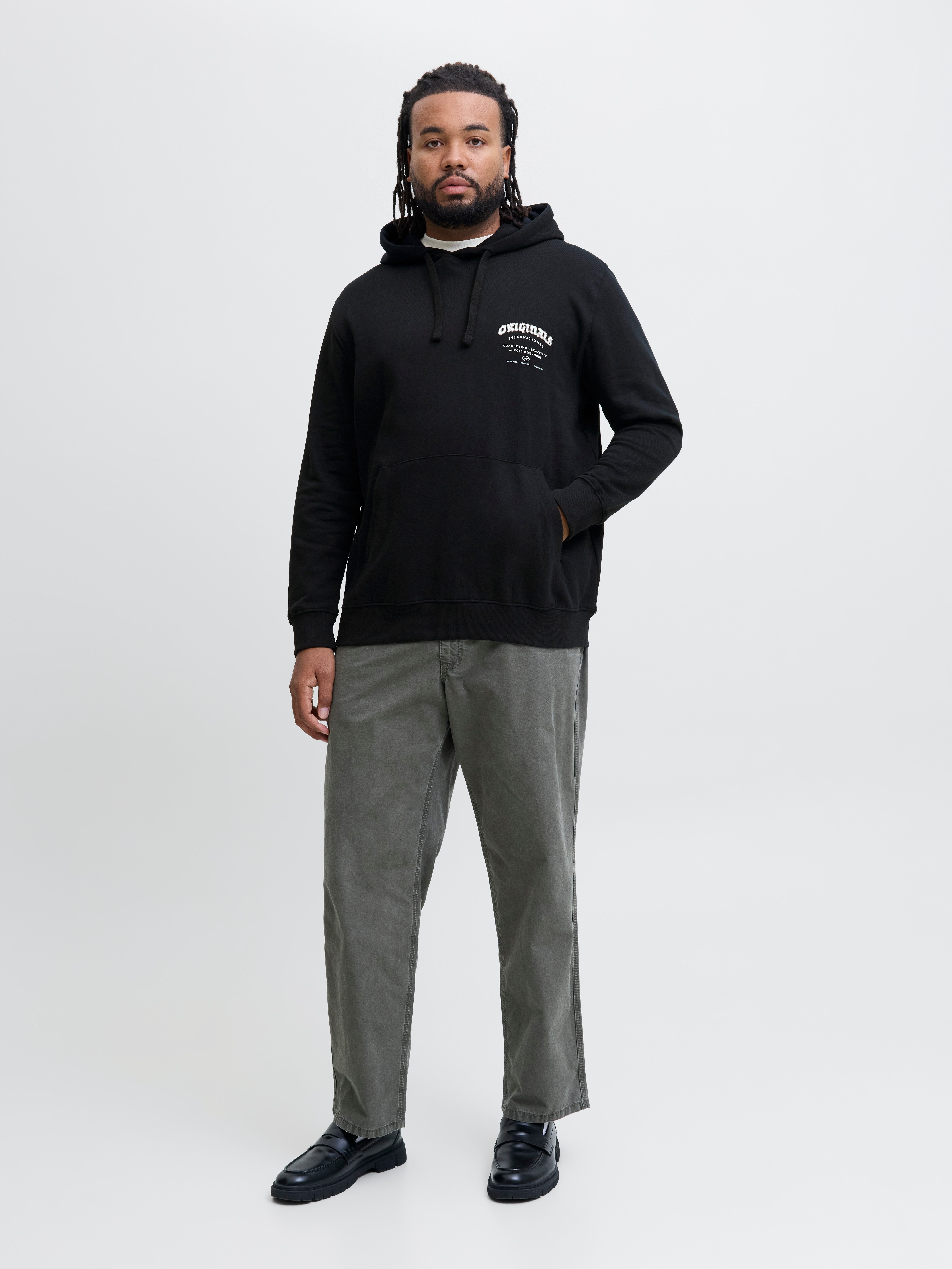 Jack & Jones PlusSize Hoodie JORMEADOWS SWEAT HOOD PLS