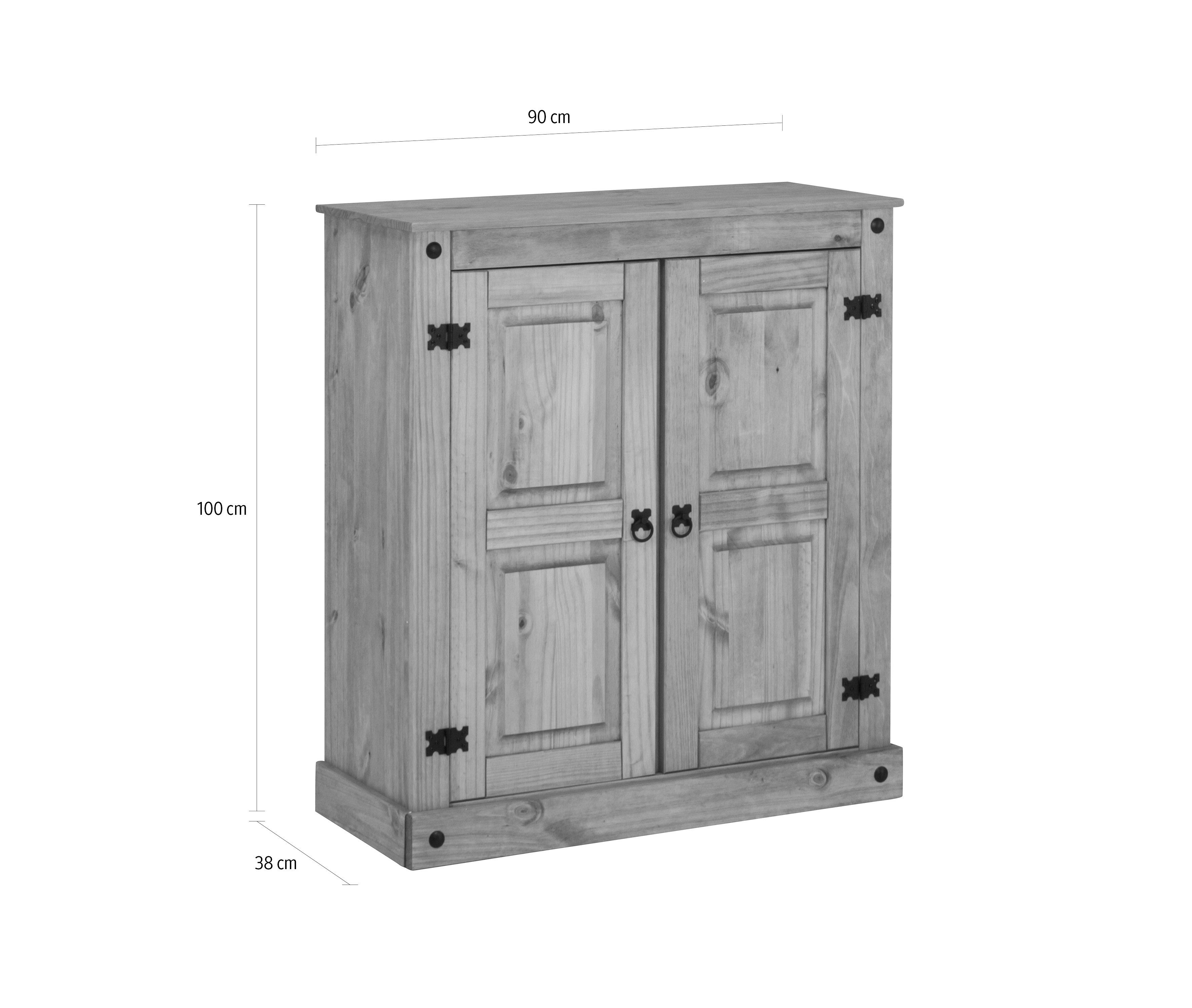 Home affaire Kast Breedte 90 cm, hoogte 100 cm