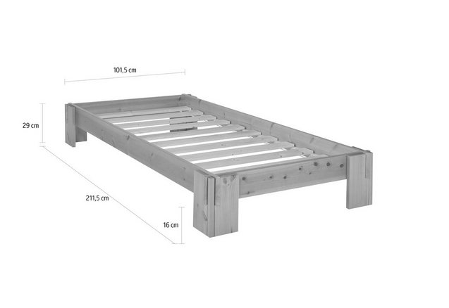 HOME AFFAIRE Futonbed van massief grenen HOME AFFAIRE Futonbed van massief grenen