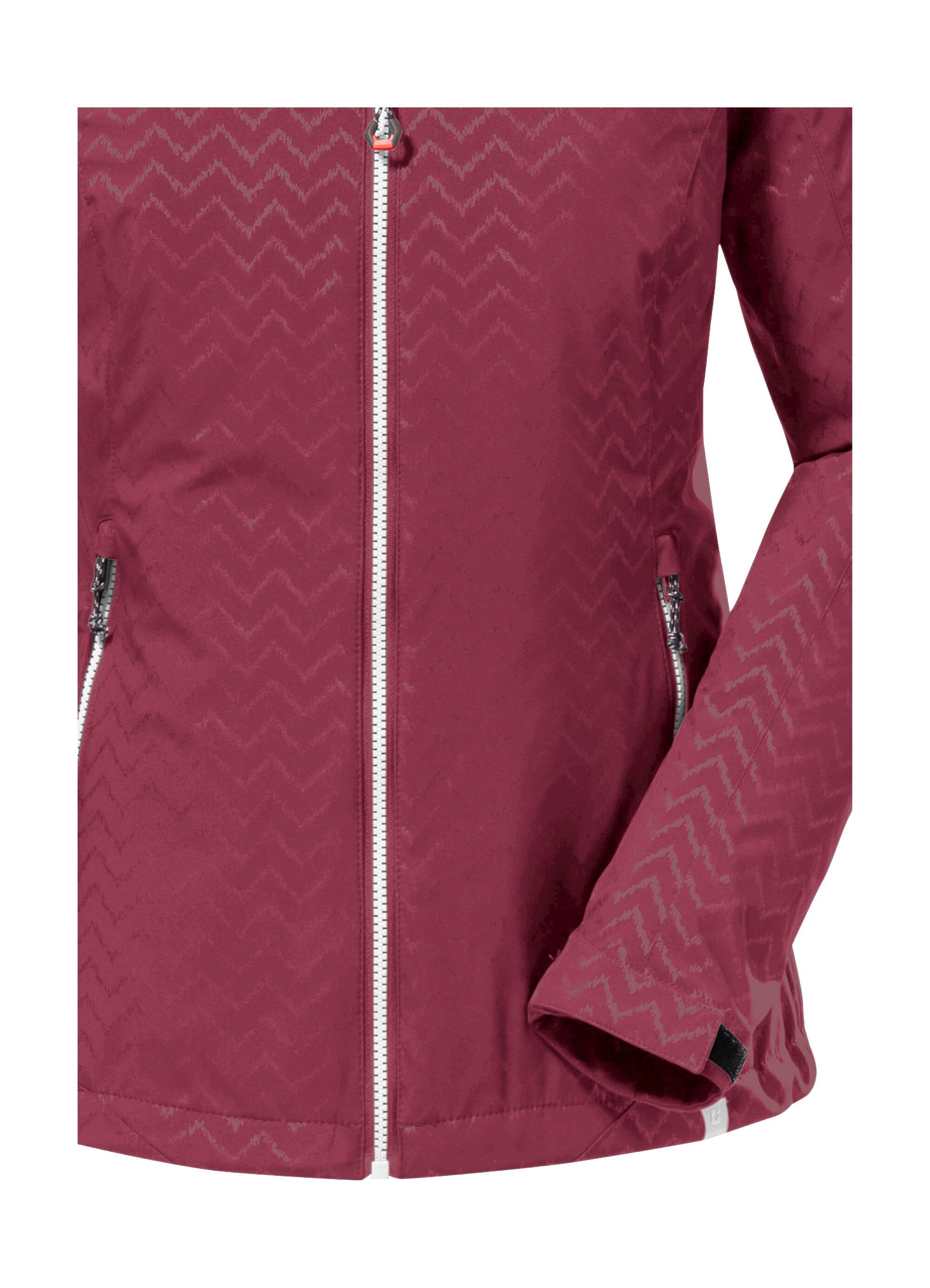 Killtec Softshell-jack KOS 176 WMN SFTSHLL JCKT Waterafstotende, ademende softshelljack met all over-print