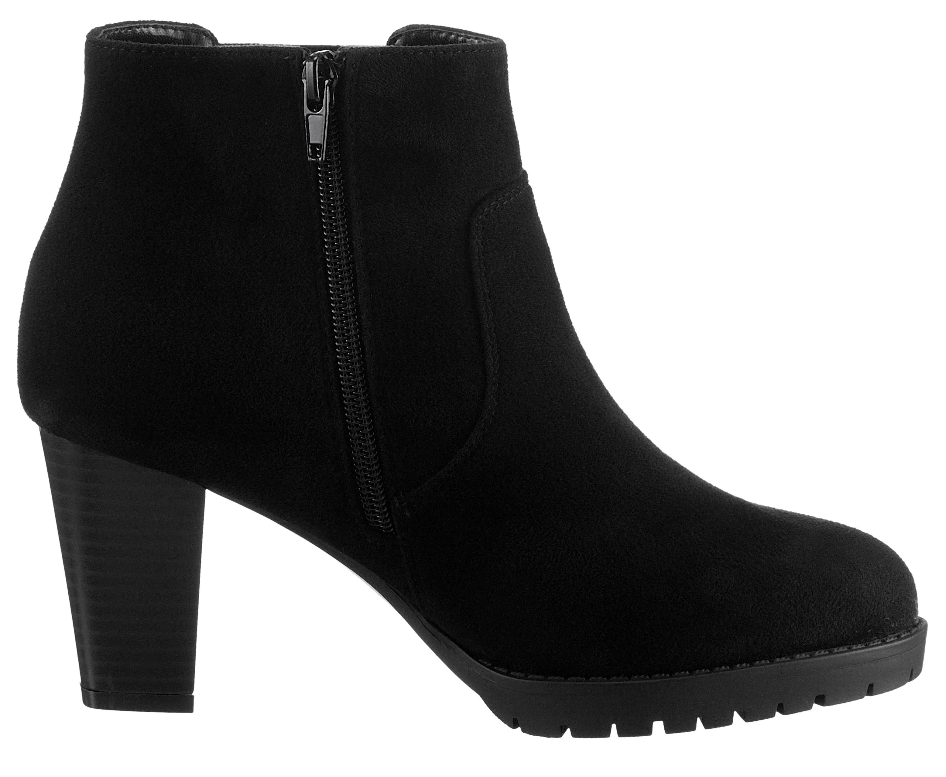 Aniston SHOES Laarsjes , enkellaarzen met zijstretch inzet - nieuwe collectie