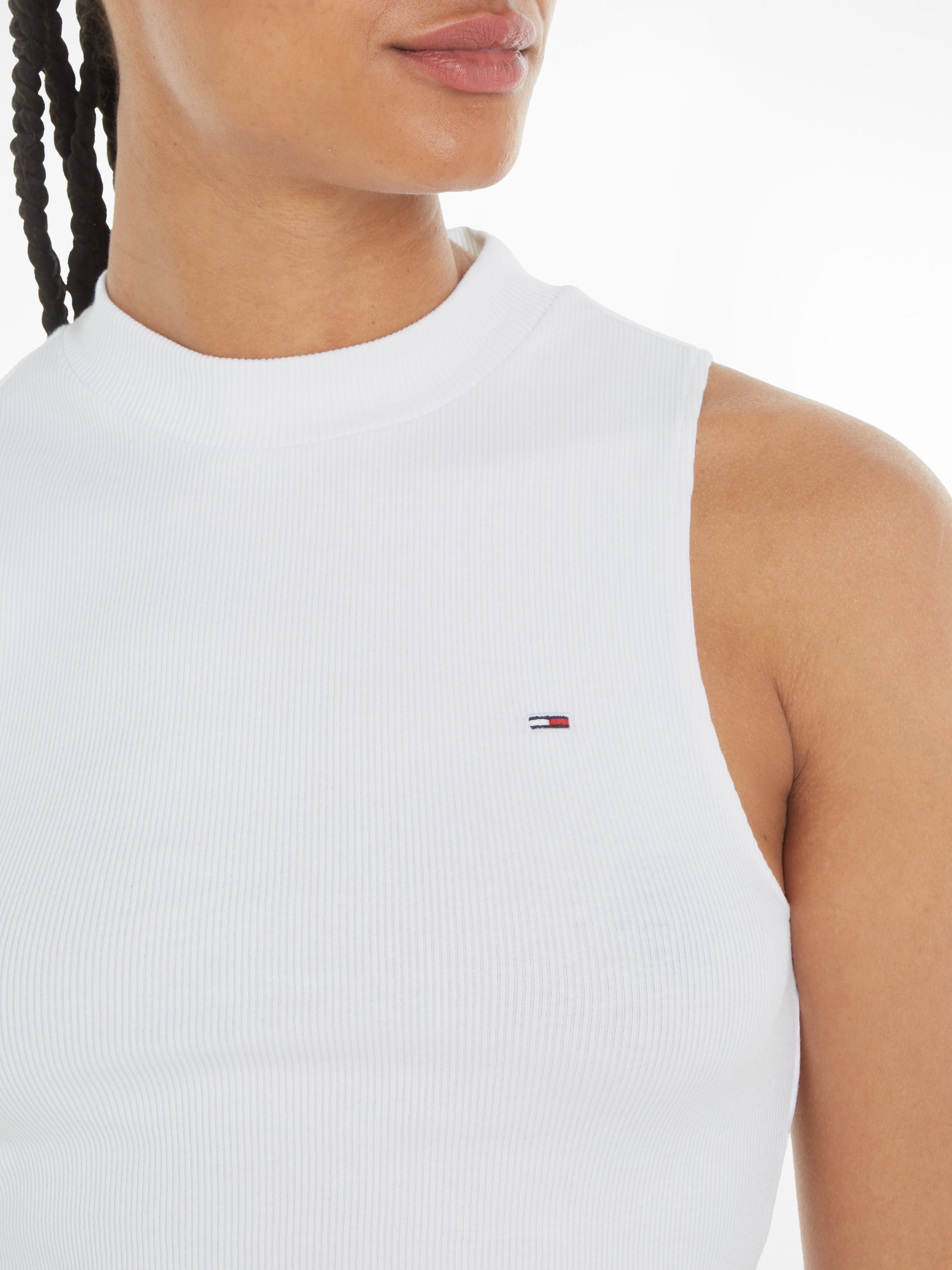 TOMMY JEANS Tanktop TJW CRP MOCKNECK RIB TANK
