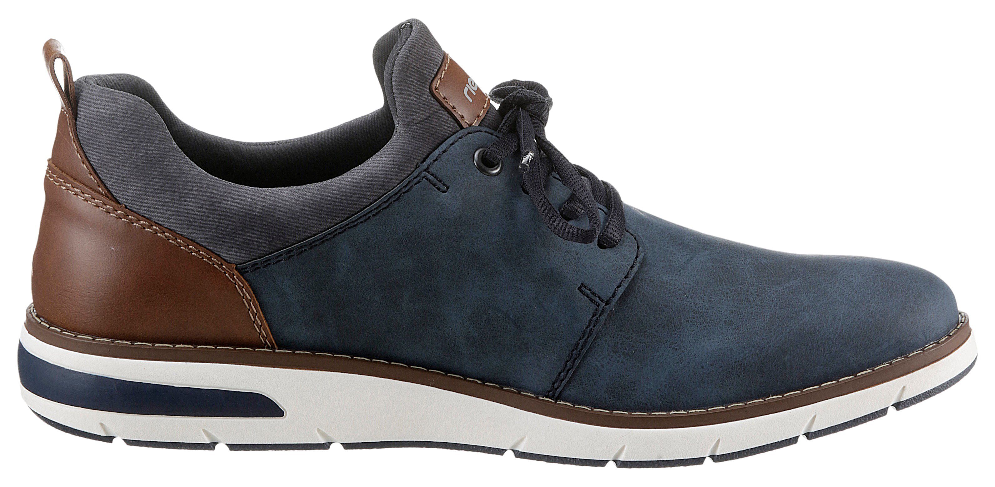 Rieker Slip-on sneakers Slippers, vrijetijdsschoen, lage schoen met modieuze zool