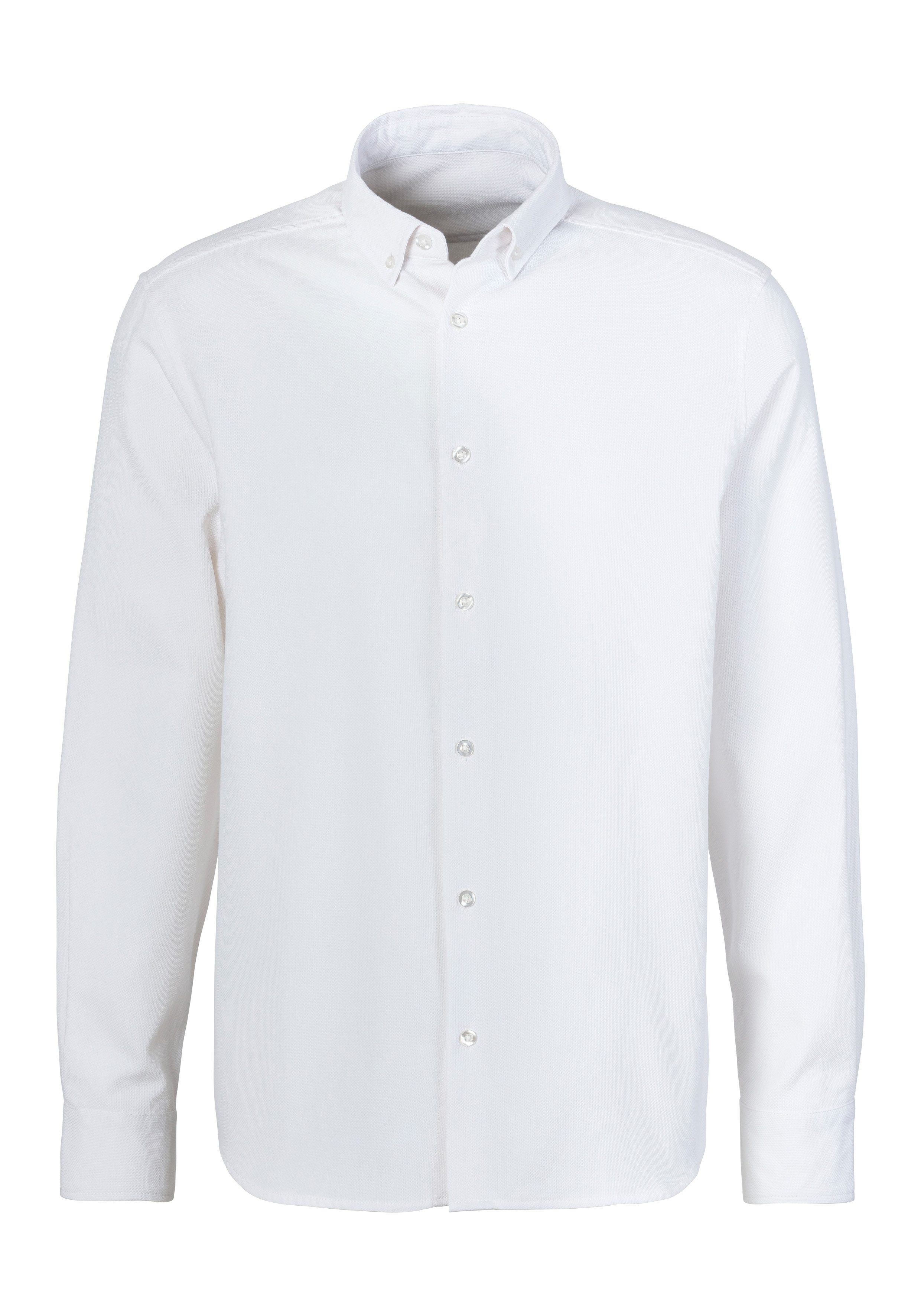H.I.S Overhemd met lange mouwen Regular fit in hoogwaardige structuur-look
