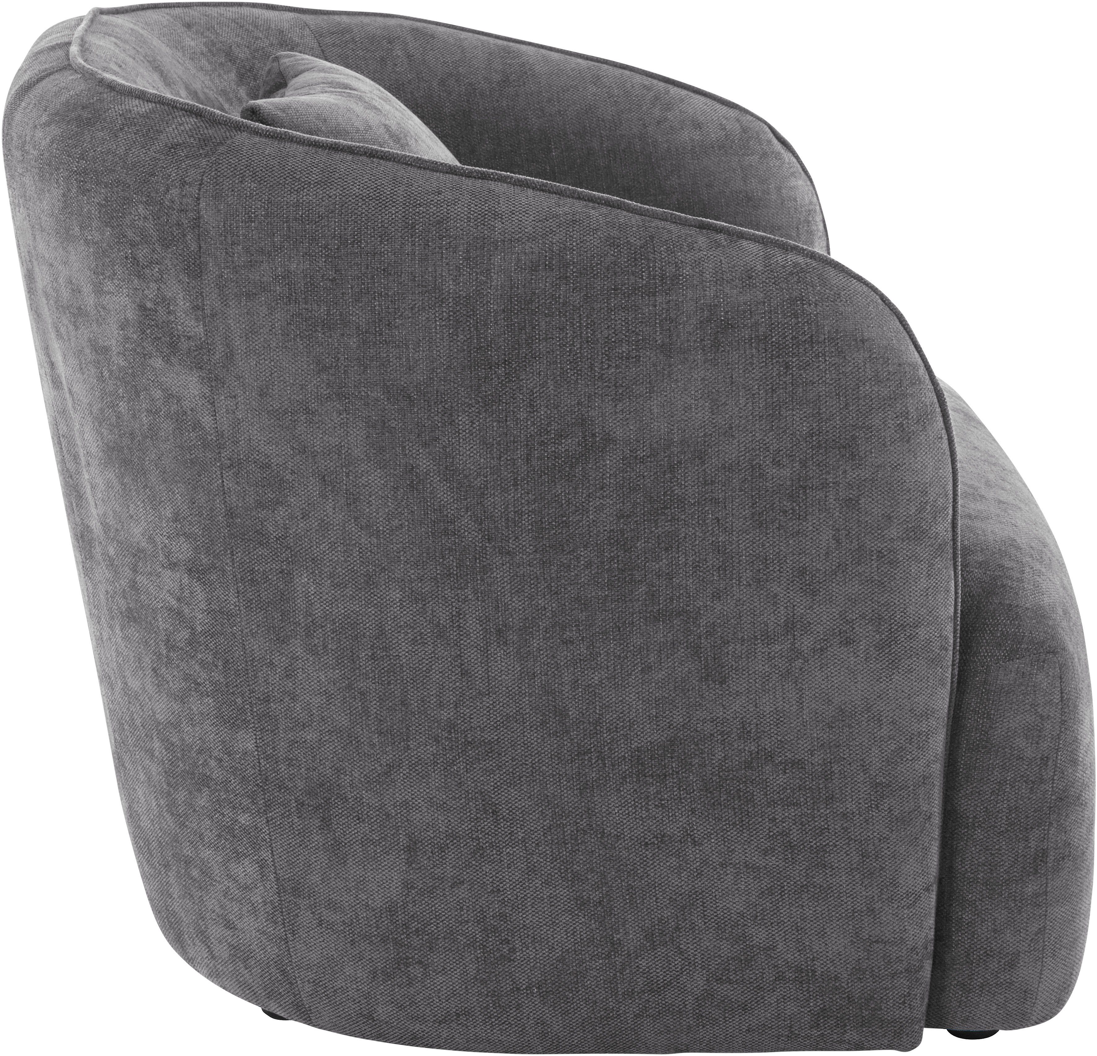 andas Fauteuil Kreukelzone ook met bouclé-bekleding