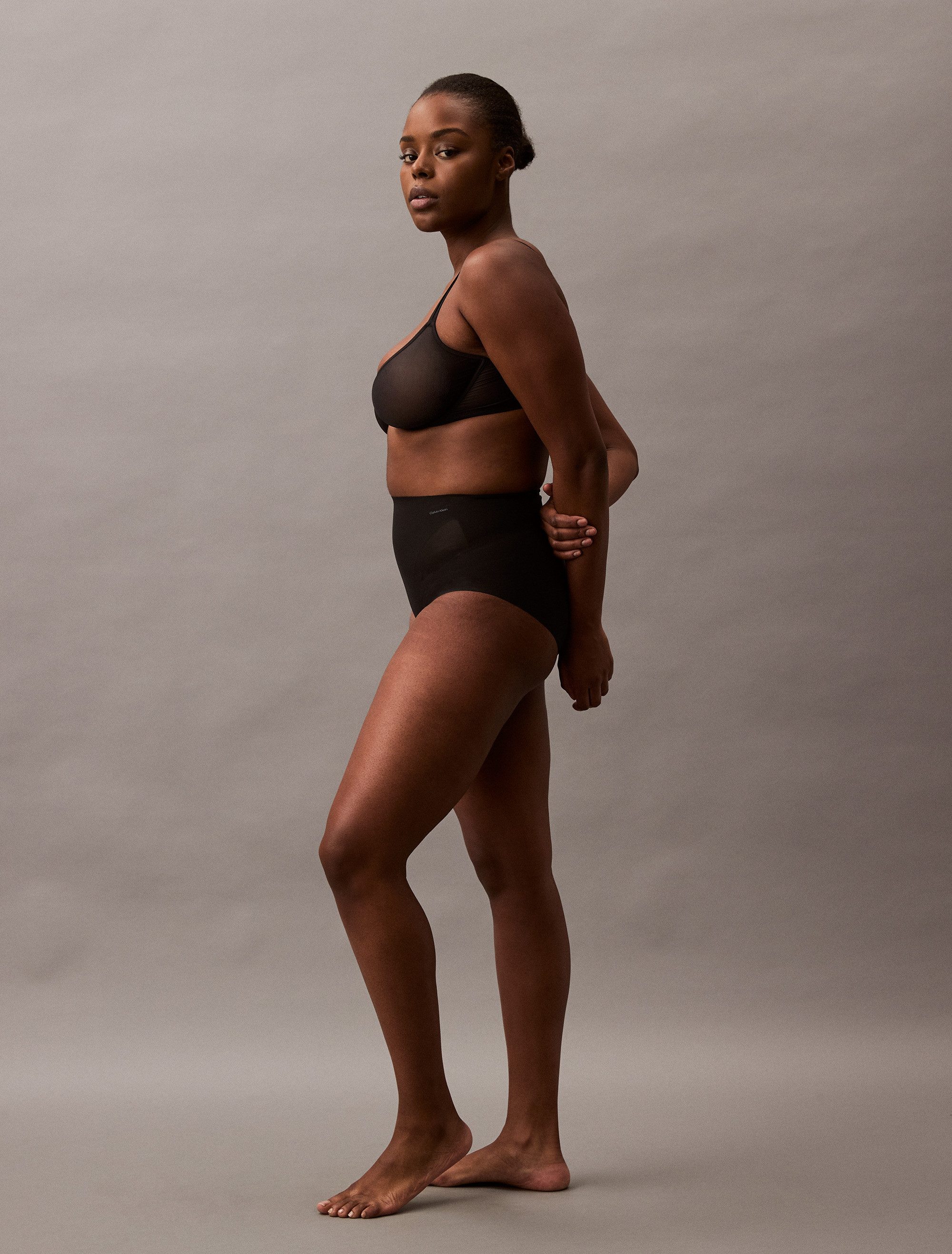Calvin Klein Modellerende slip SCULPTED FIRM MESH BRIEF met vormend effect, shapewear