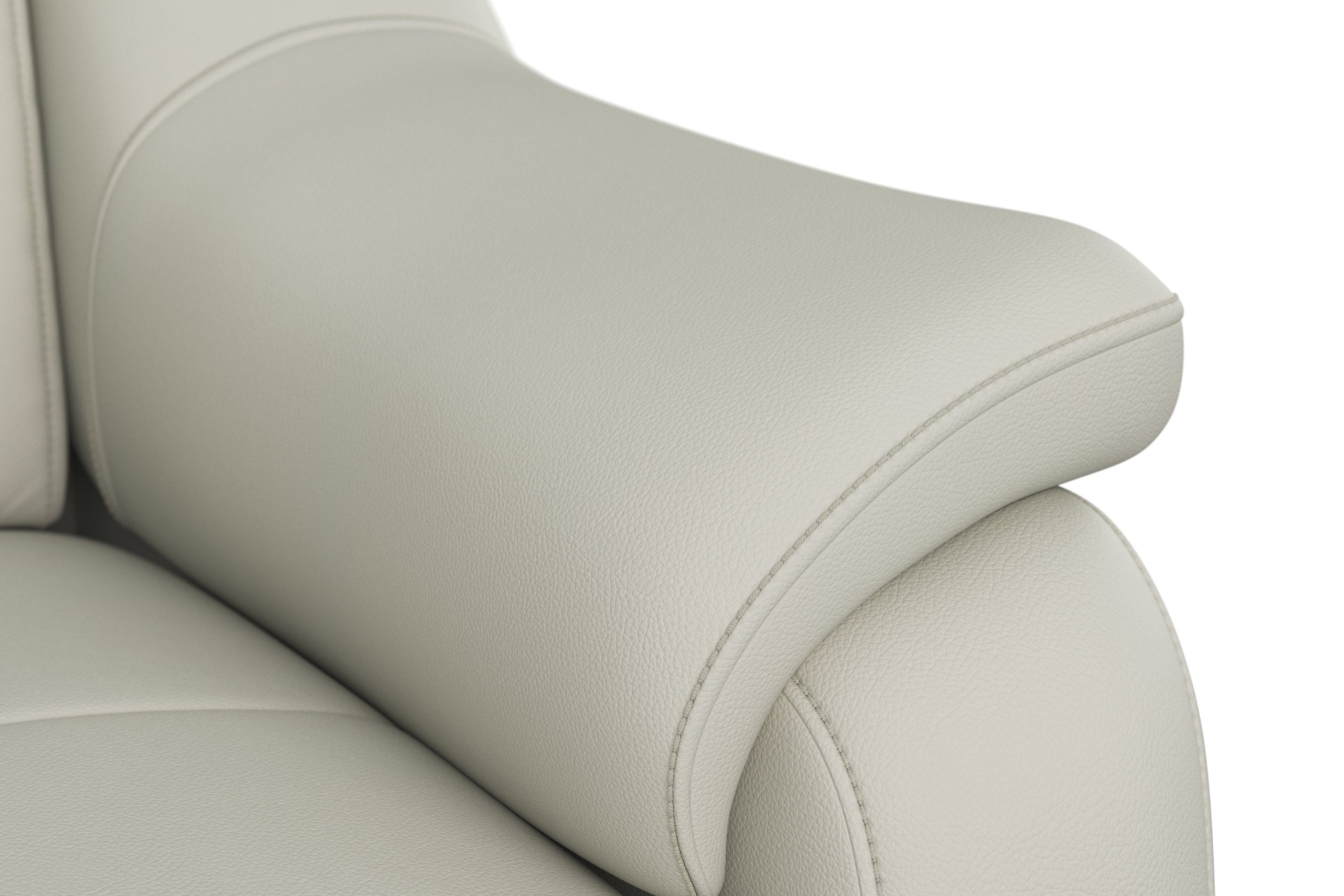 sit&more Hoekbank Freetown L-vorm met verstelbare hoofdsteun en comfortabele binnenvering
