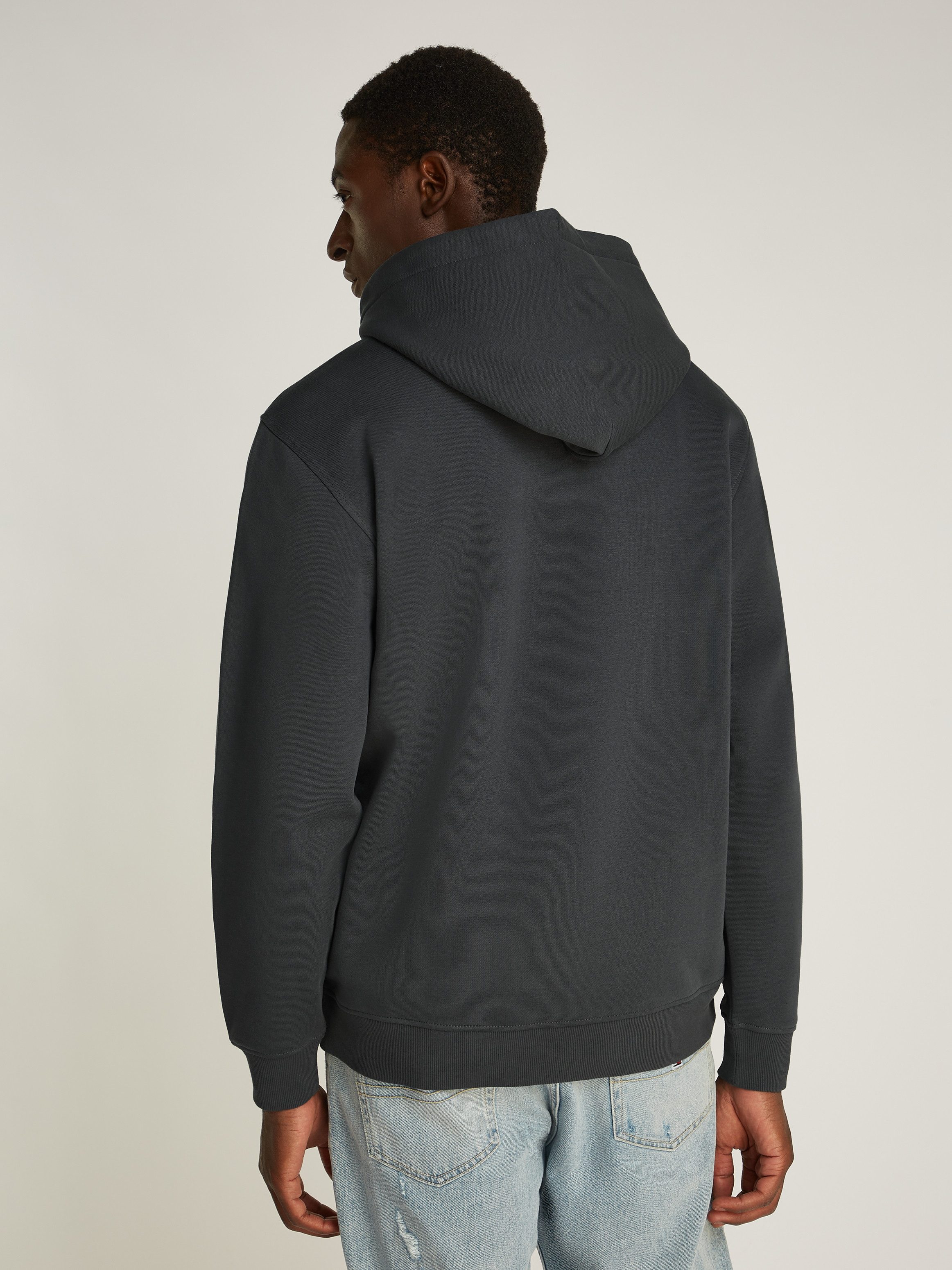 Tommy Jeans Plus Hoodie TJM REG ESSENTIAL FLAG HOOD EXT
