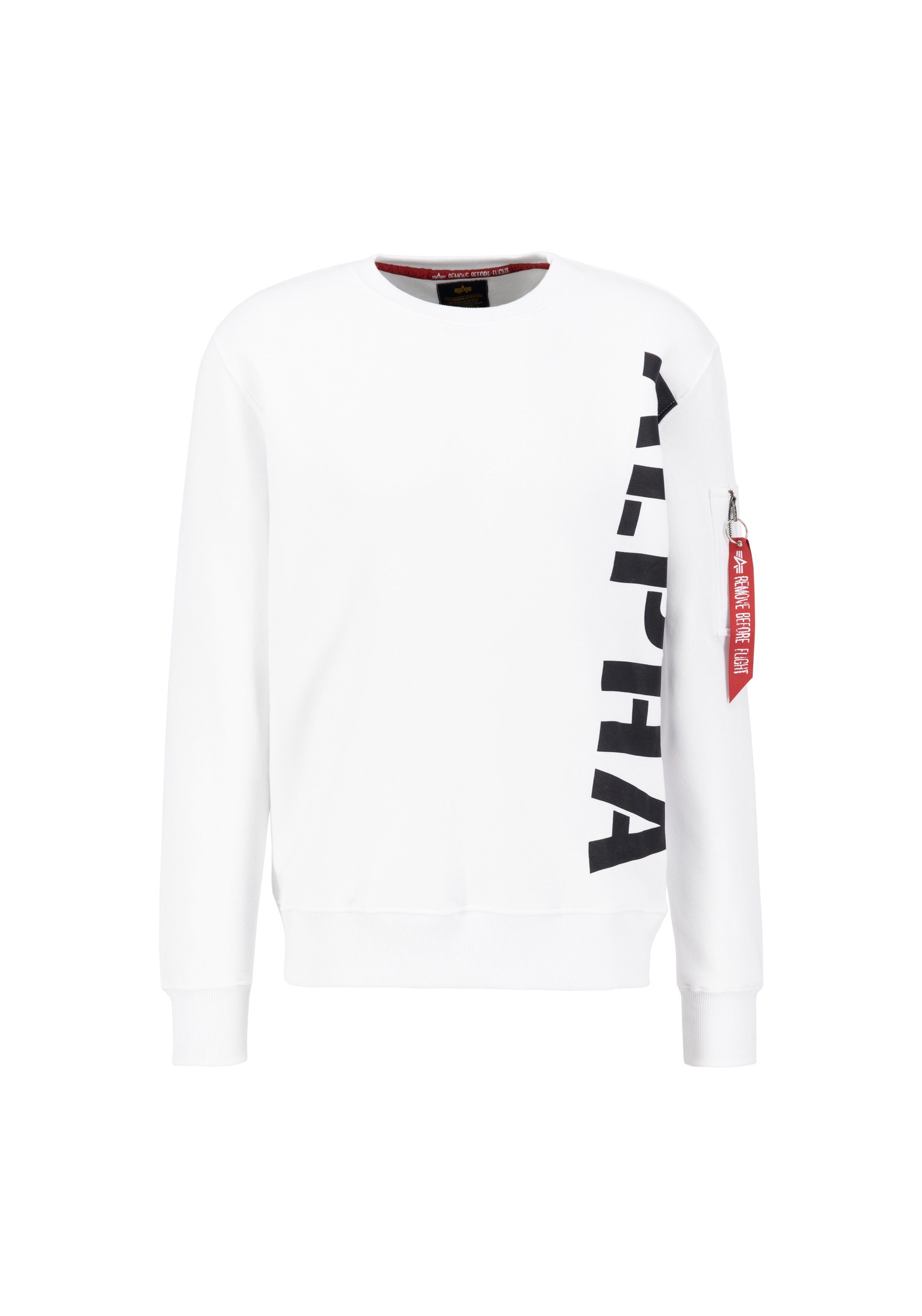 Alpha Industries Sweater Men Sweatshirts Side Print Sweater