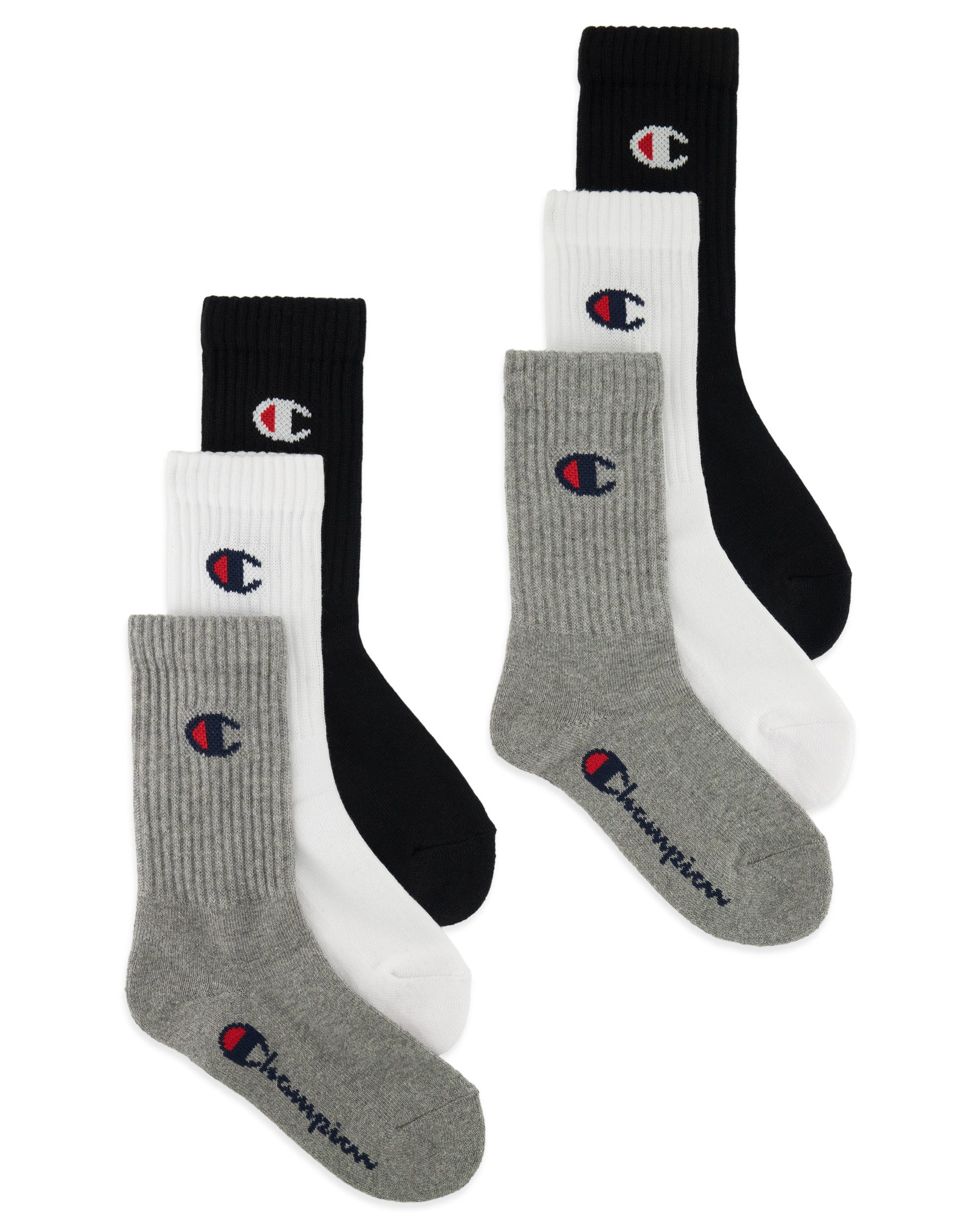 Champion Sportsokken 6pk Crew Socks (set, 6 paar)