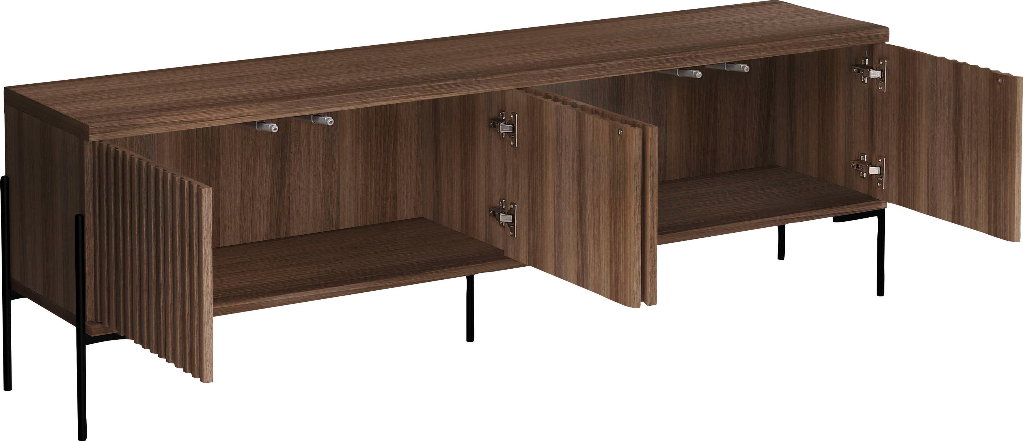 Home affaire Tv-meubel Valloire Commode, push-to-open functie, breedte 176 cm
