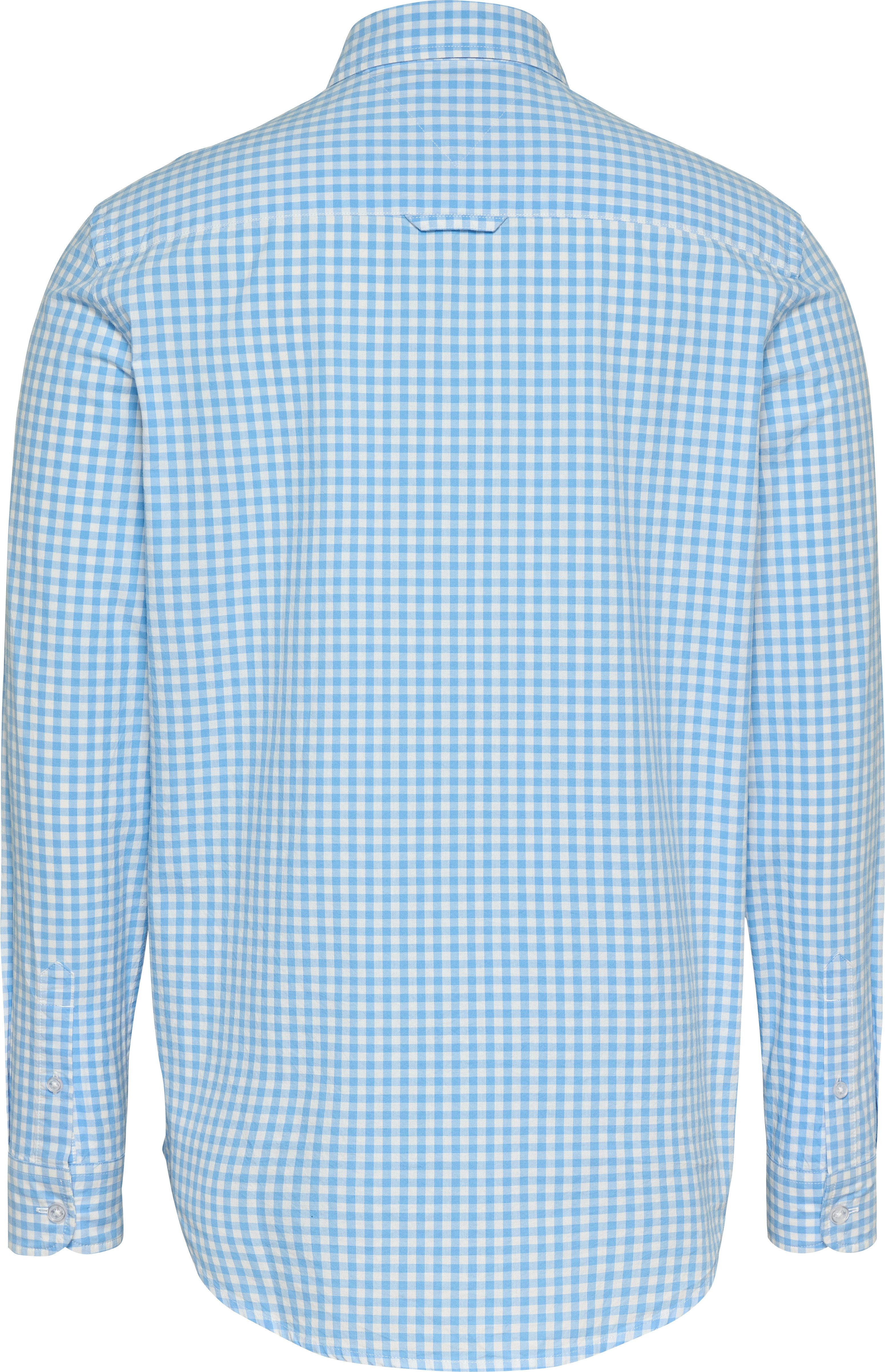 TOMMY JEANS Geruit overhemd TJM POPLIN CHECK SHIRT