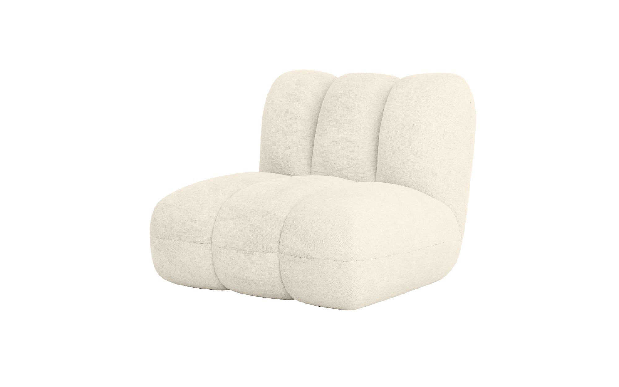 LeGer Home by Lena Gercke Fauteuil Priya loungefauteuil, moderne stiksels, ook in bouclé perfect individueel meubelstuk, gezellig en modern, b/d/h: 90/106/84 cm
