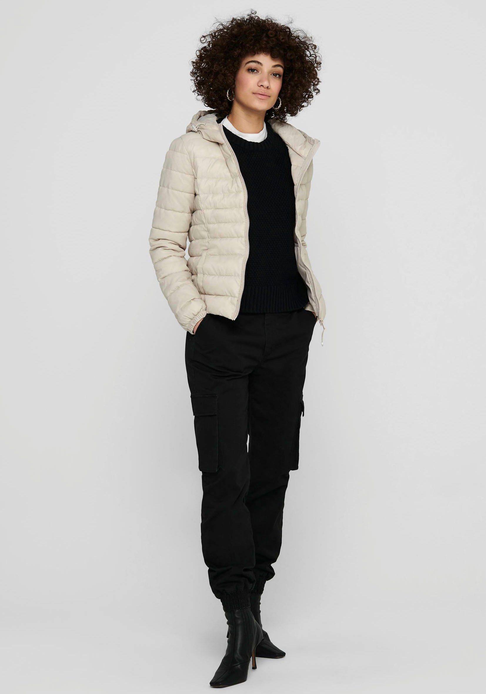 Only Gewatteerde jas ONLTAHOE HOOD JACKET OTW NOOS
