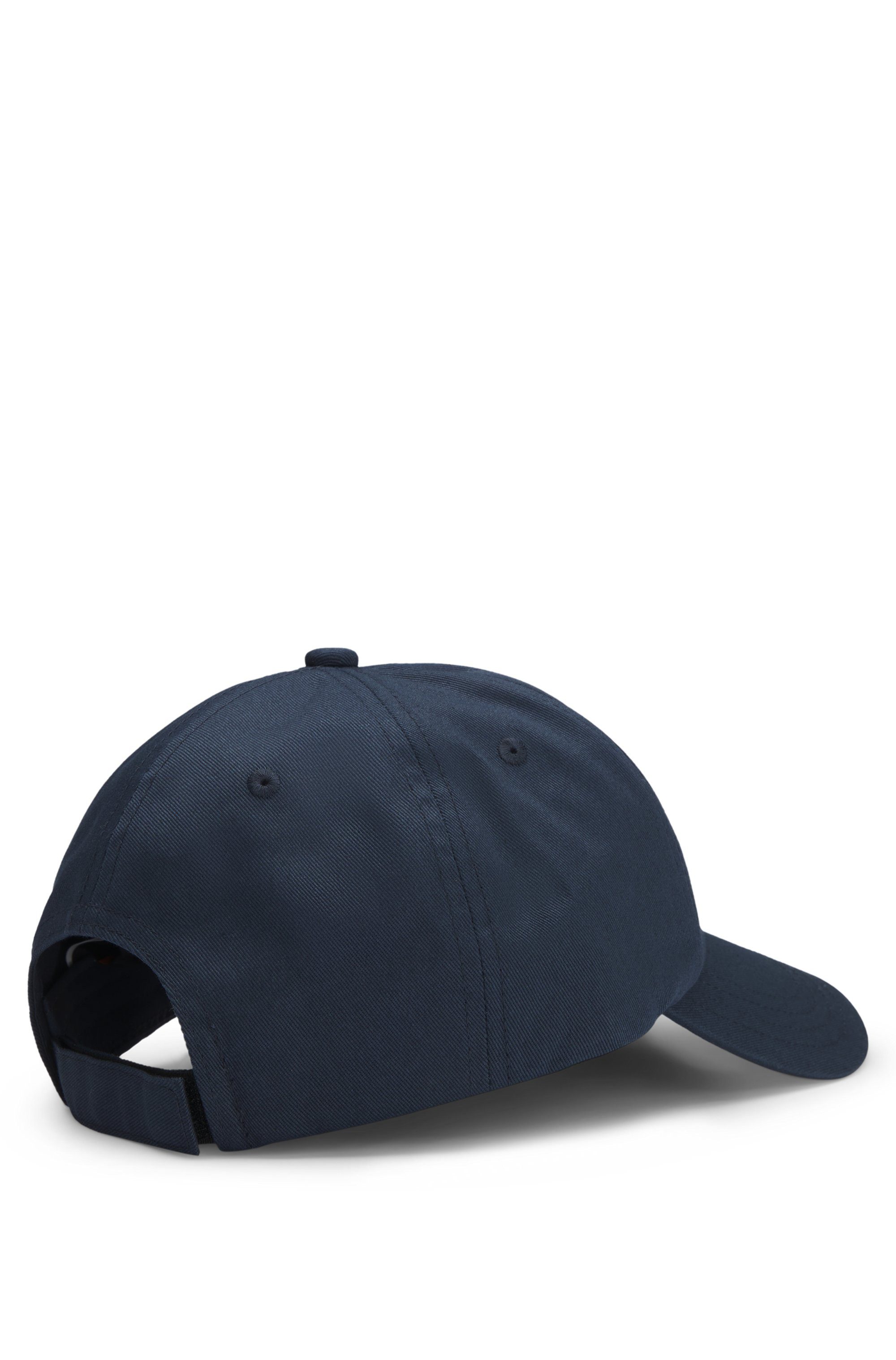 Boss Orange Baseball pet Derrel-PL met slogan borduursel