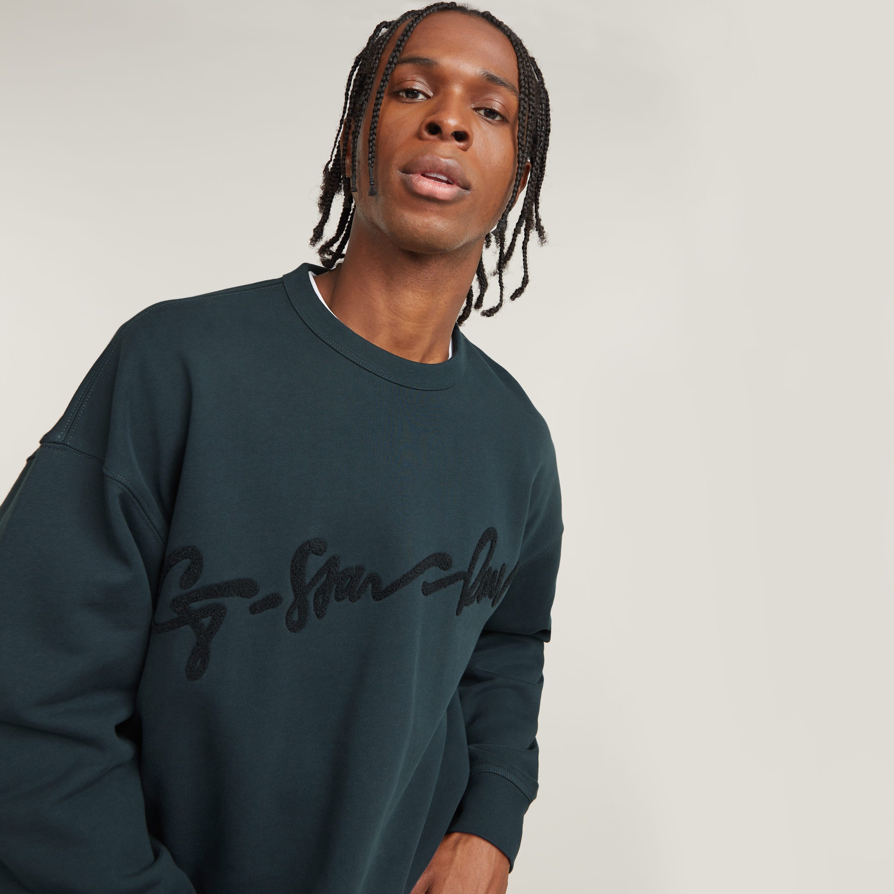 G-Star RAW Sweatshirt Chenille G-script Loose