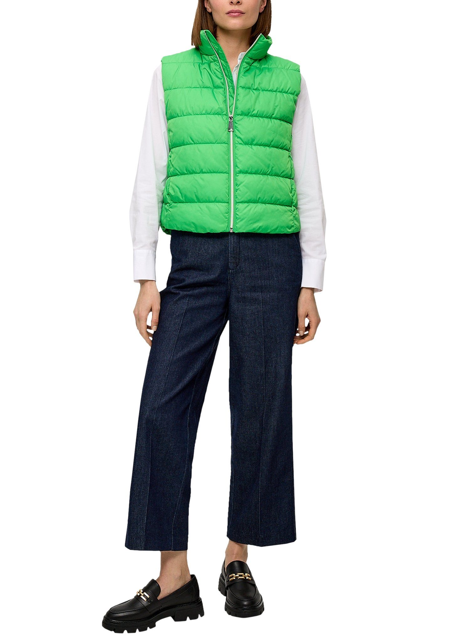 s.Oliver BLACK LABEL Bodywarmer met opstaande kraag