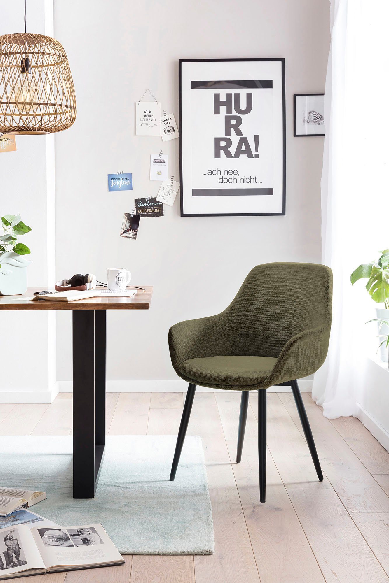 SalesFever Stoel met armleuningen (set, 2 stuks)