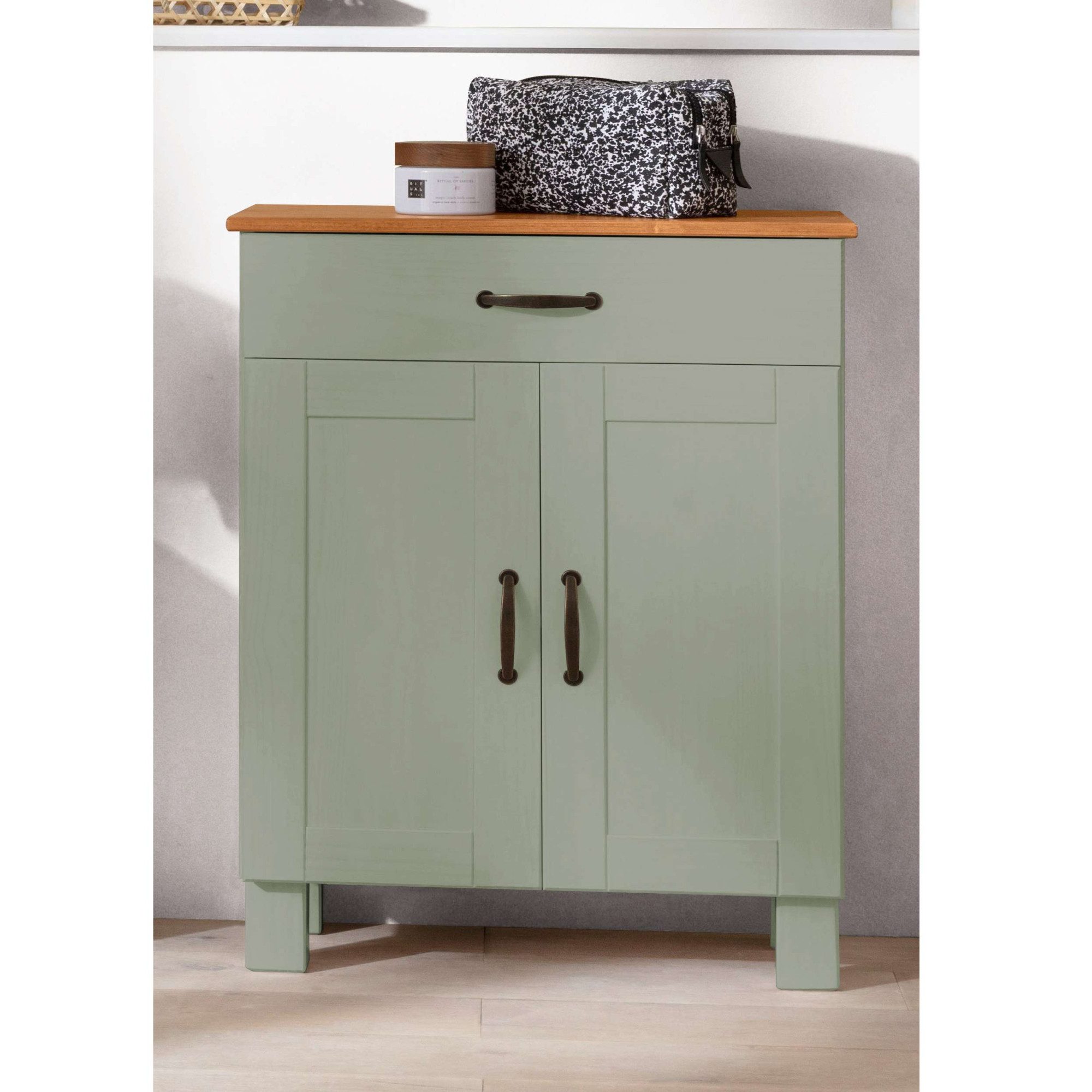 Home affaire Onderkast Rodby Massief, FSC®-gecertificeerd hout, breedte 60 cm, hoogte 80 cm
