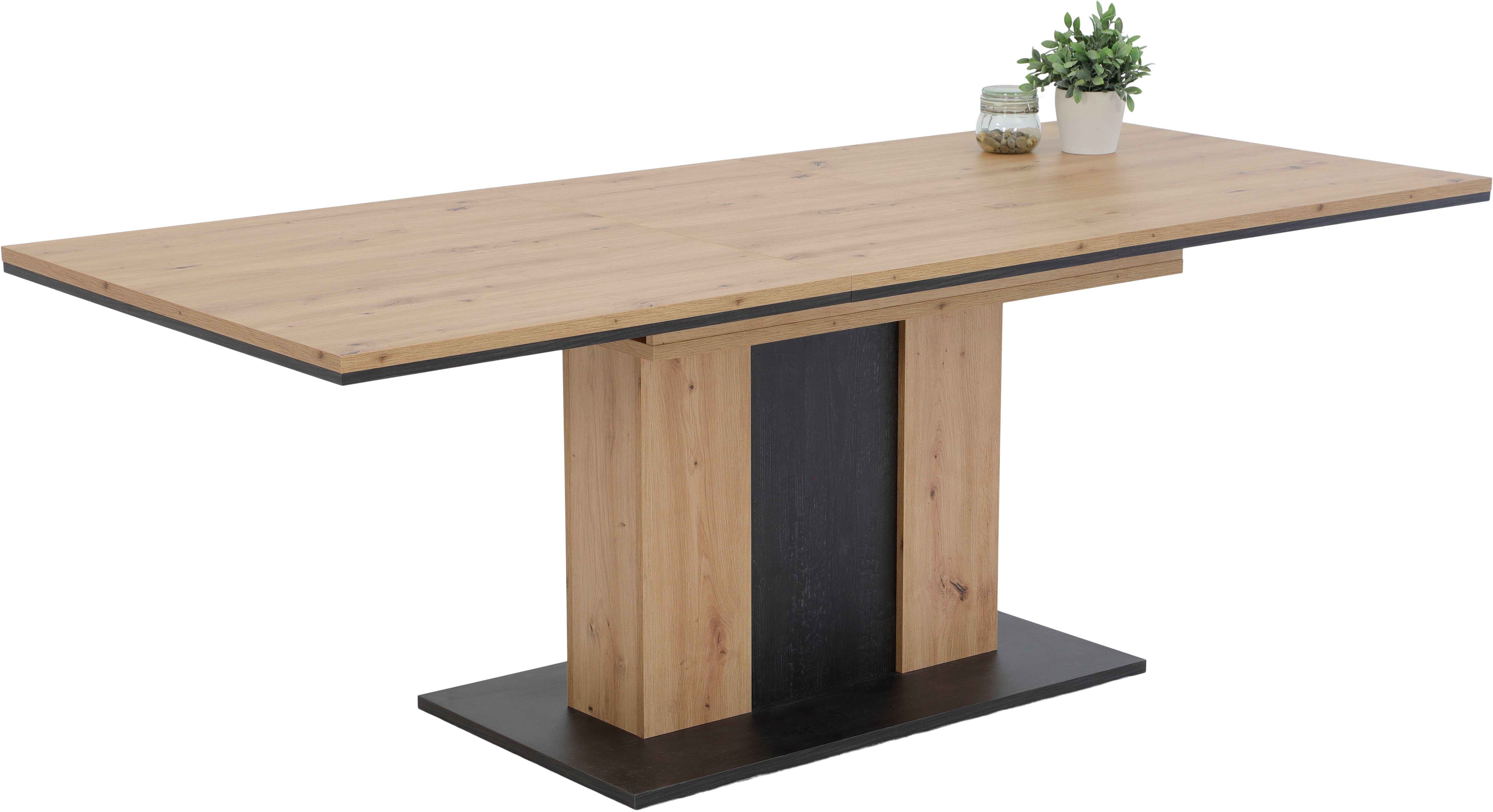 HELA Eethoek Atlanta Uittrekbaar tafelblad, XL zitbreedte (5-delig)