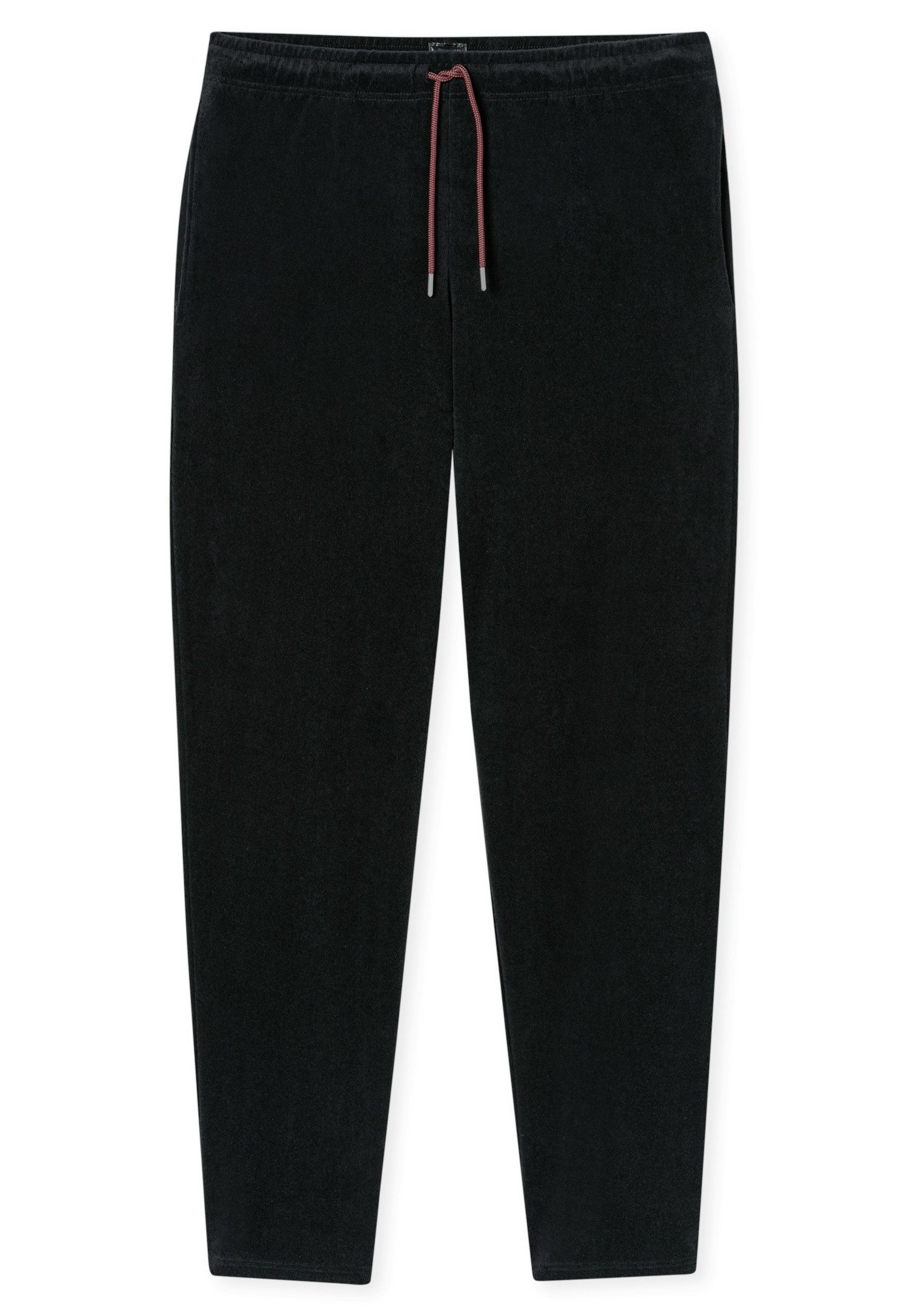 Schiesser Pyjama Casual Nightwear zijzakken, verwarmend, badstof, v-hals, lange mouw (2-delig)