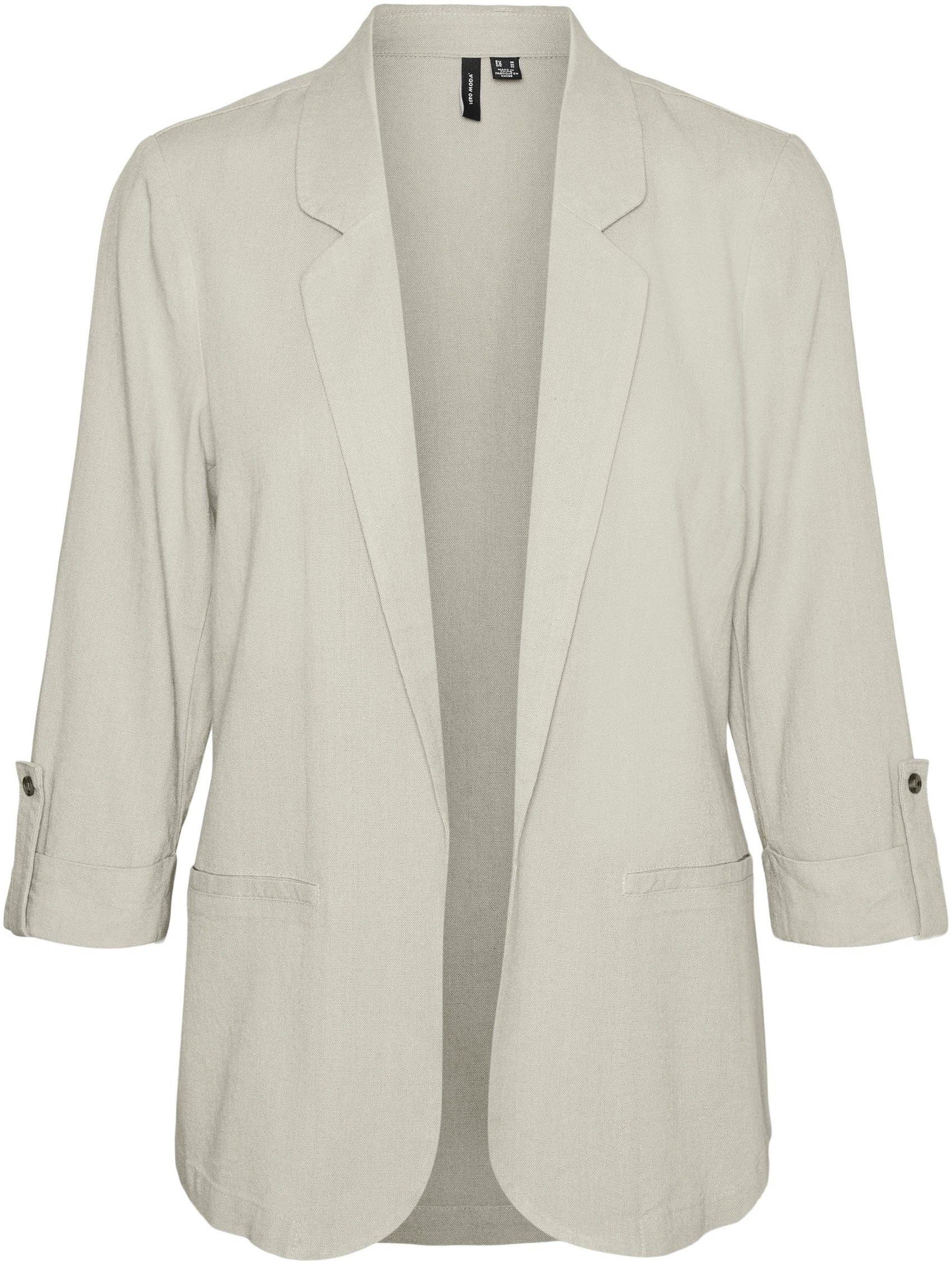 Vero Moda Korte blazer VMJESMILO 3/4 LOOSE BLAZER WVN GA NOOS