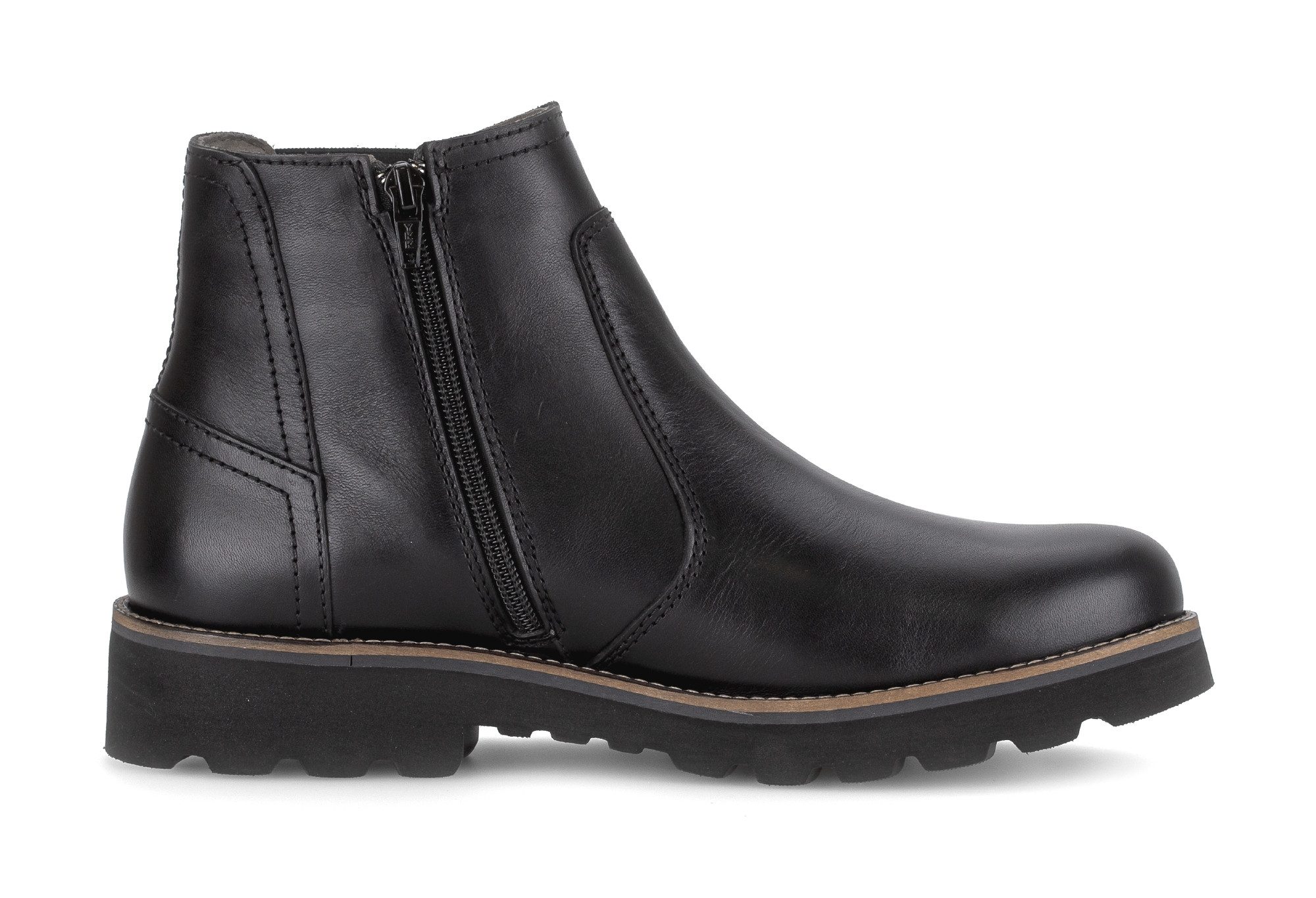 Pius Gabor Chelsea-boots , enkellaars, zakenschoen met siernaden, schoenwijdte g (= wijd)